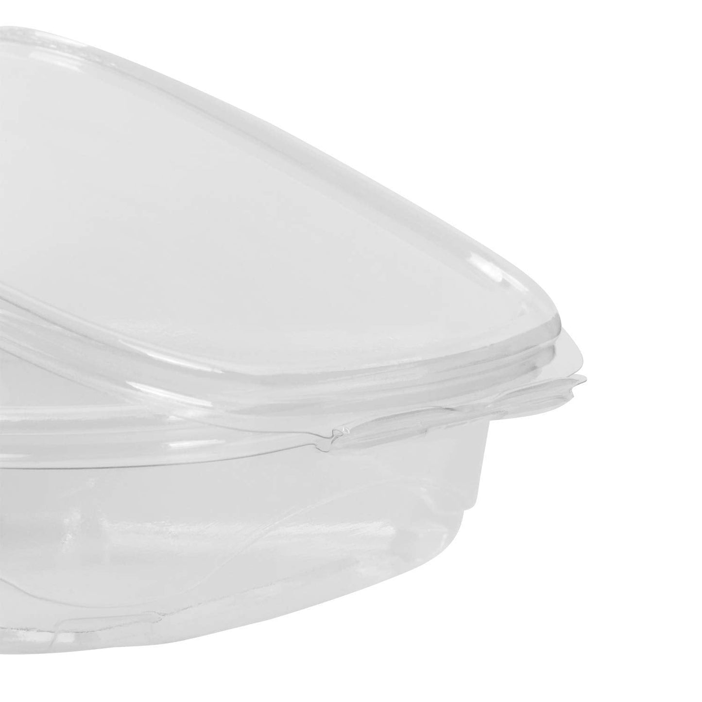 Karat [8oz -200 ct Small Clamshell Containers with Lids, For Berries, Fruits, Nuts, and Home Meal Prep - Clear Plastic Food Containers, Take Out Containers