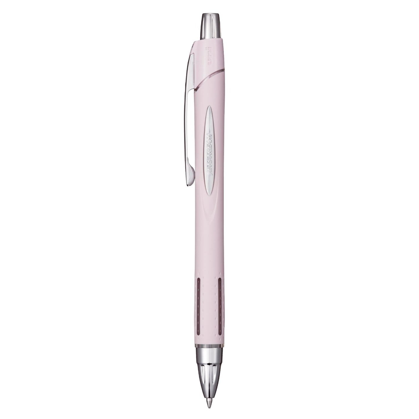 Uni-Ball Jetstream RT Ballpoint Pen, Fine Point (0.7mm), Lavender Barrel, Black Ink. 6 Pens