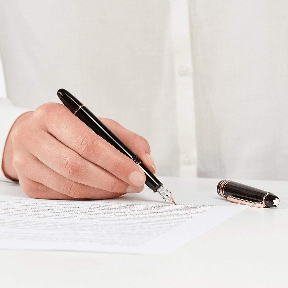 Montblanc Meisterstuck Black Fountain Pen 112675