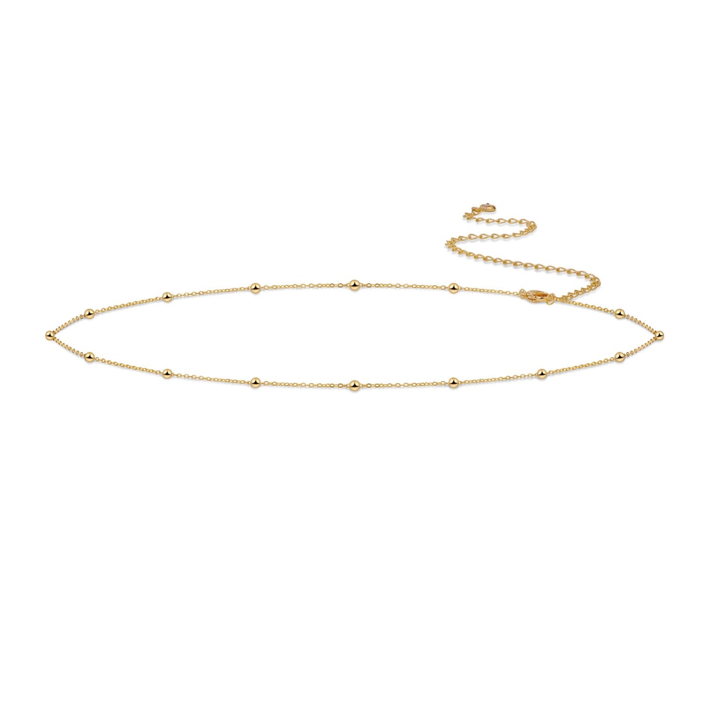 Kyerlyn Waist Chains for Women 14K Gold Plated Body Chain Beads Belly Belt Adjustable Bikini Waterproof Beach Jewelry Gifts Daily Belts Gifts