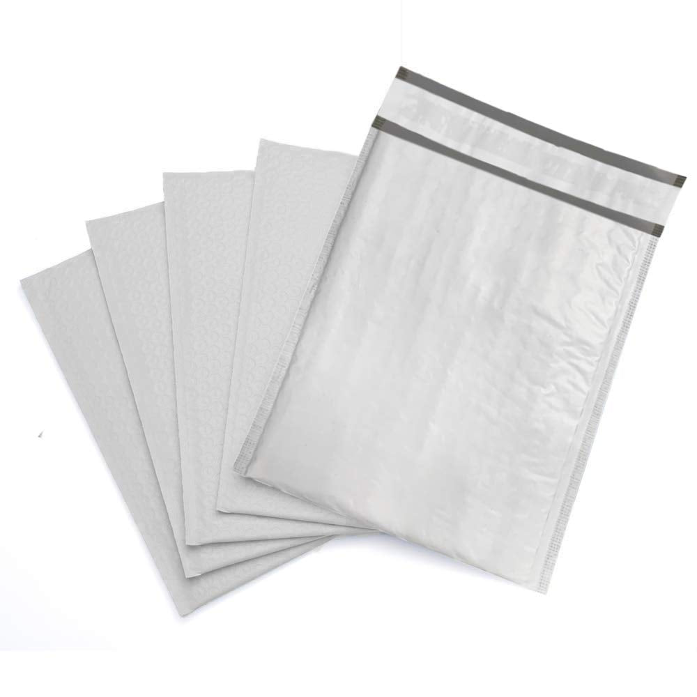 10.5x16 inches Poly Bubble Mailer Self Seal Bubble Shipping Envelopes 2.5 Mil 100 Pack