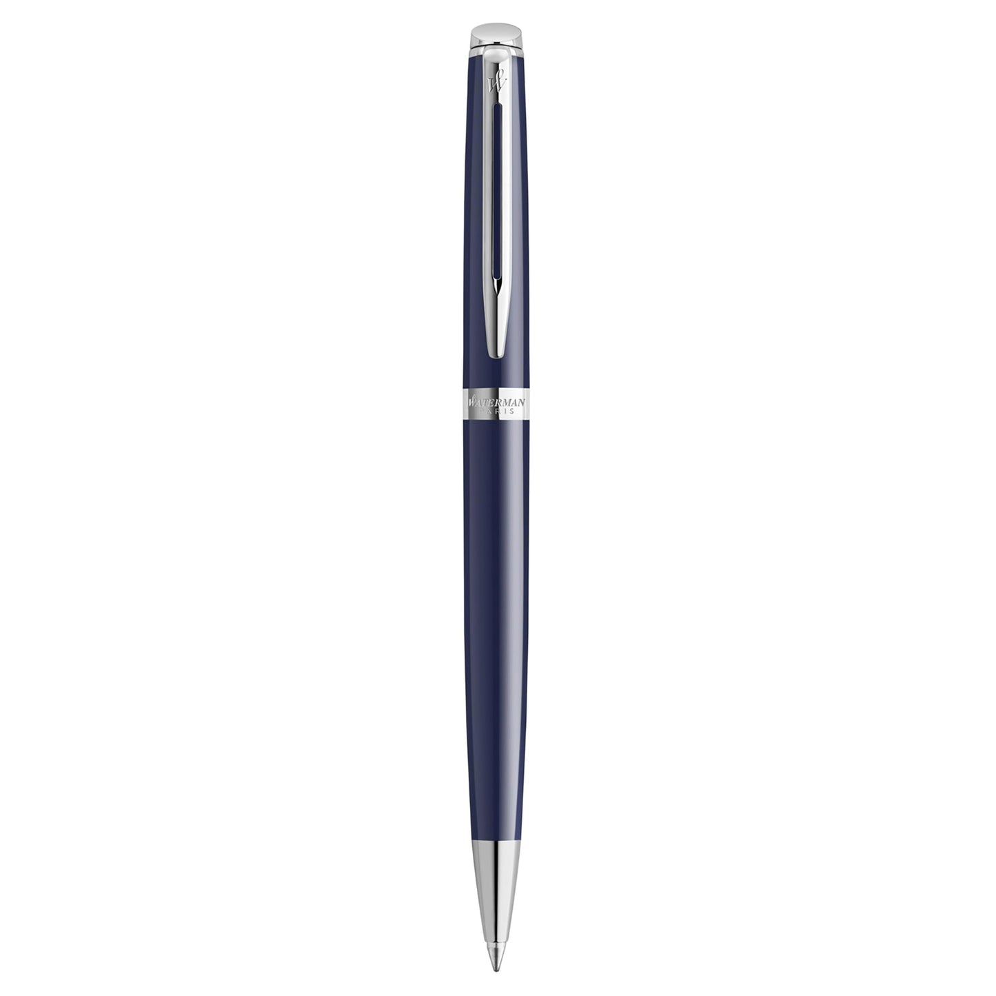 Waterman Hemisphere, Ballpoint Pen, Blue Lacquer with Palladium Trim, Medium Tip, Blue Ink, Gift Box