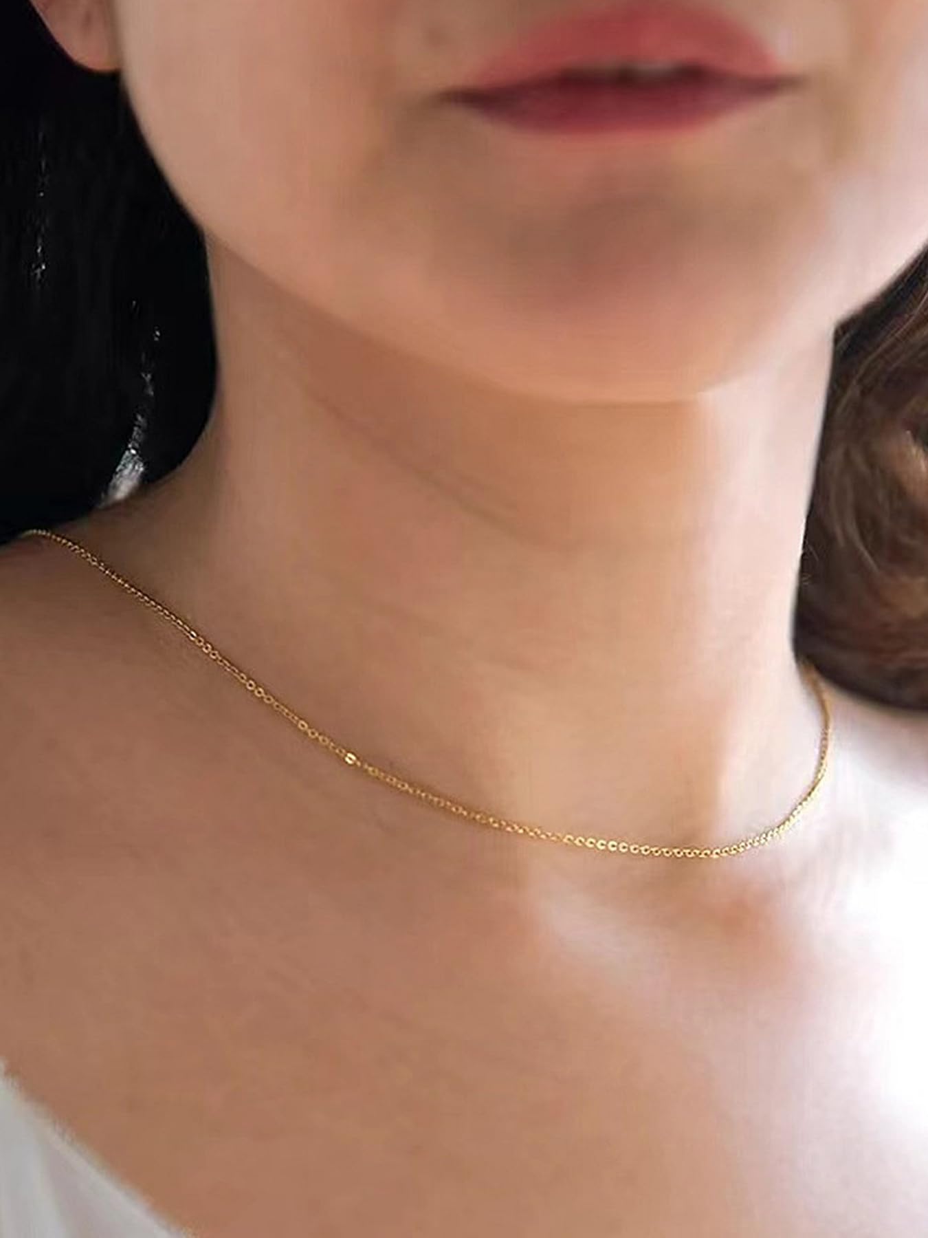 MODRSA Gold Back Necklace for Backless Dress Back Jewelry Backdrop Necklace Back Chain Pearl Rhinestone Body Chain Jewelry for Women Sexy