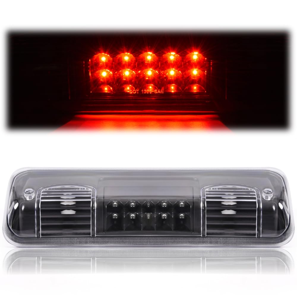 G-PLUS LED Rear Third Brake Light Compatible with Ford F150 Lobo 2004-2008/ Fit Ford Explorer 2007-2010/ Fit Lincoln Mark LT 200