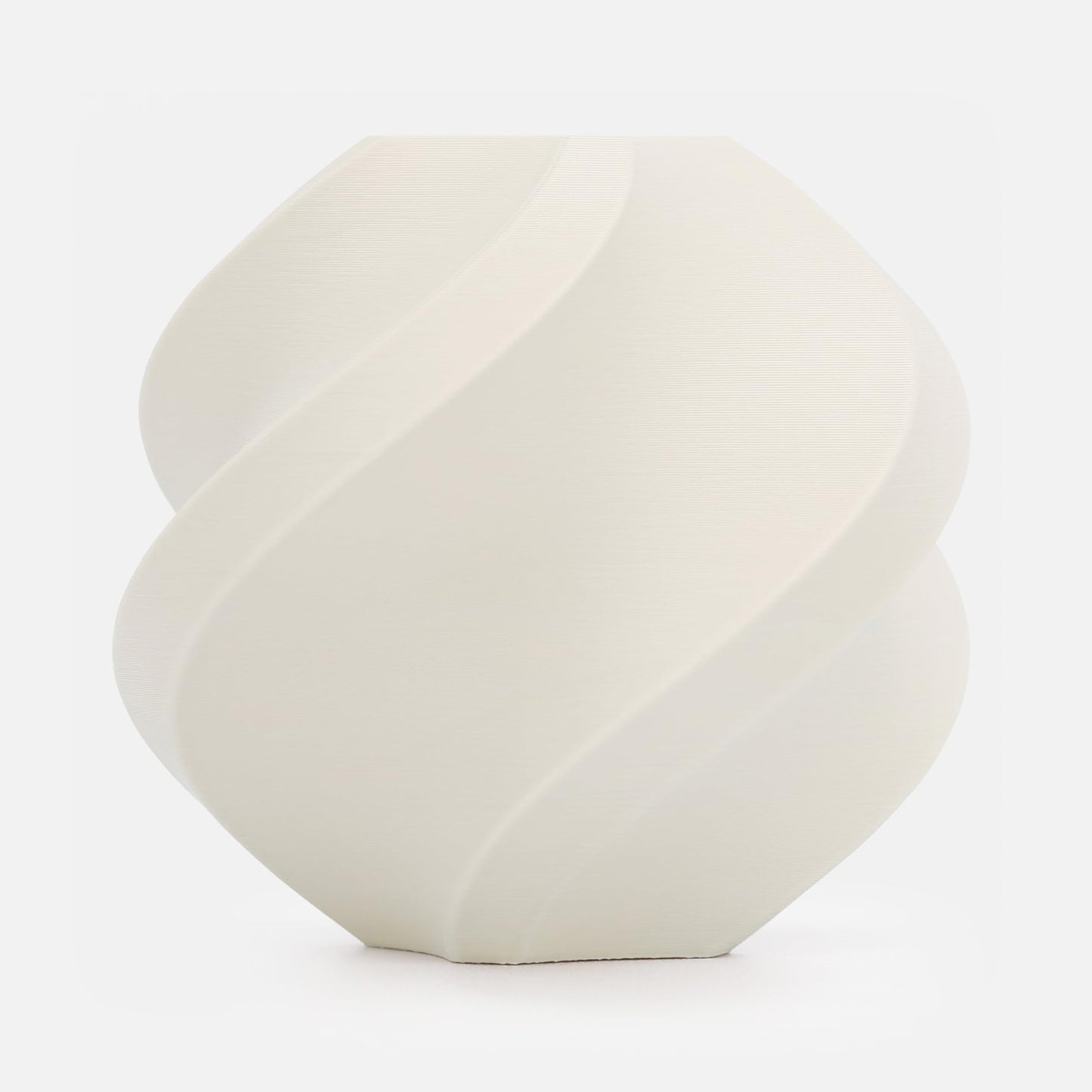 Bambu Lab PLA Matte Filament 1.75mm 1kg Spool - PLA 3D Printer Filament, Smooth Finish, Low Warp, Easy to Print, Compatible with Bambu Lab & Most FDM 3D Printers - Bone White (11103) - Refill