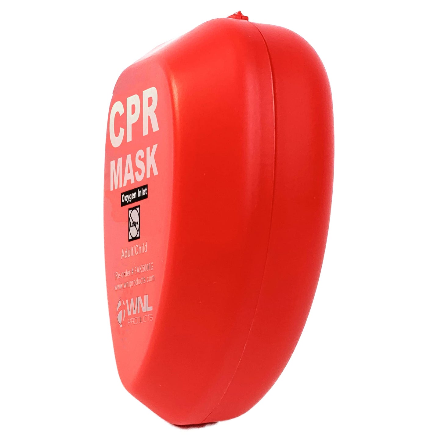 WNL Products CPR Rescue Mask, Adult/Child Pocket Resuscitator, Hard Case Kit with Belt Clip 2-Pack