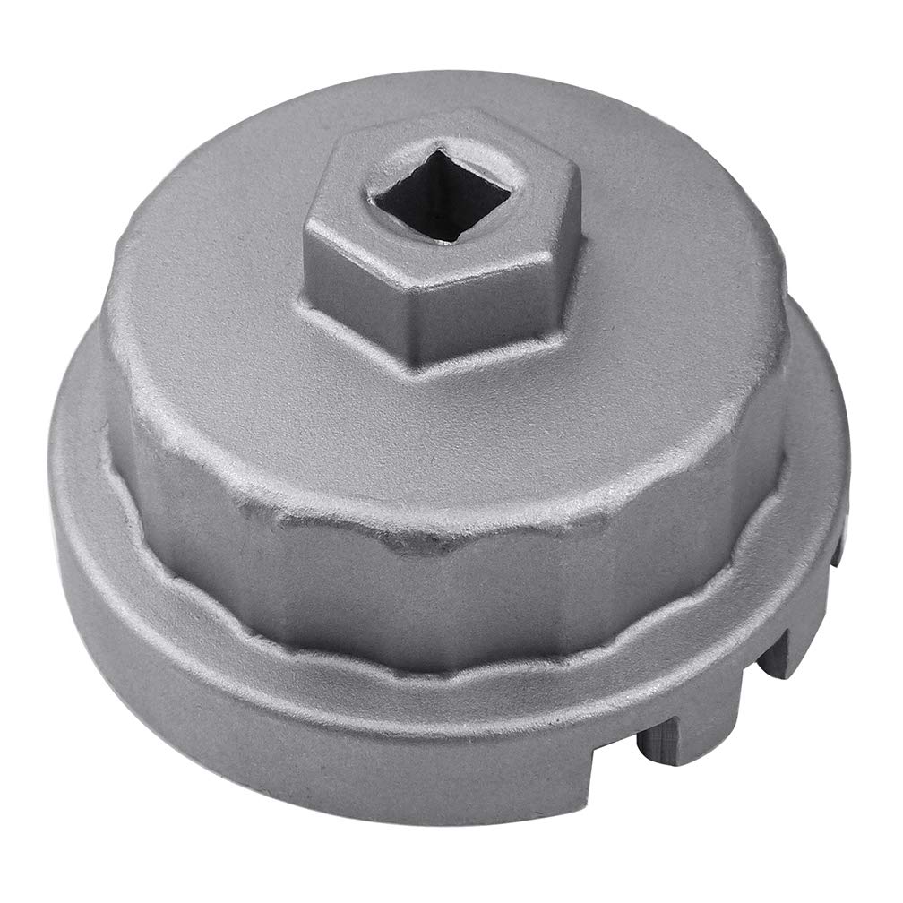 Heavy Duty Oil Filter Wrench for Toyota,Lexus,RAV4,Camry,Tundra, Highlander, Sienna and More-Cup Style Oil Filter Cap Removal So