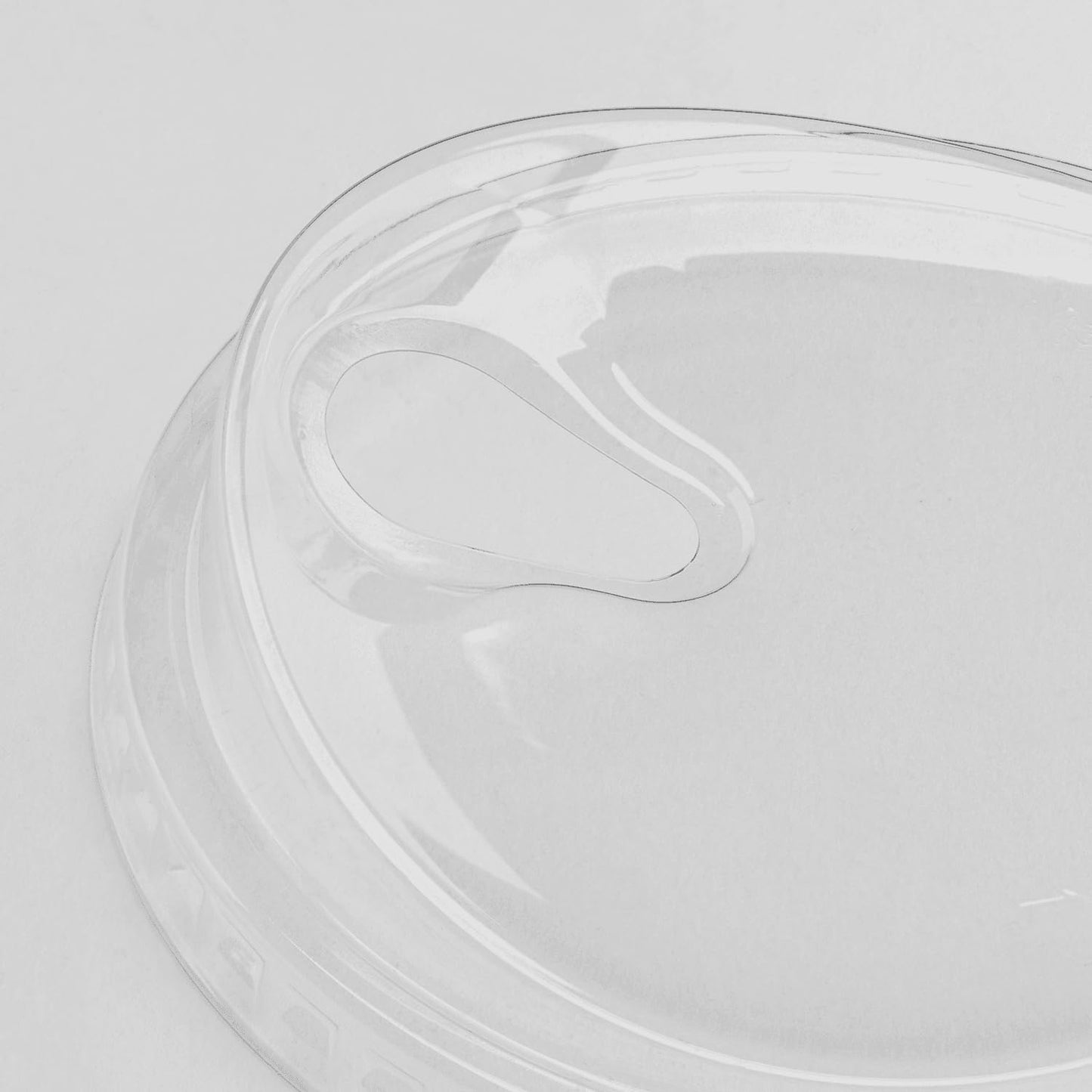 Karat C-KC626TS-SHNE 98mm PET Strawless Sipper Lid for 12-24oz PET Cup, sipper lids, strawless lids 1,000 Count