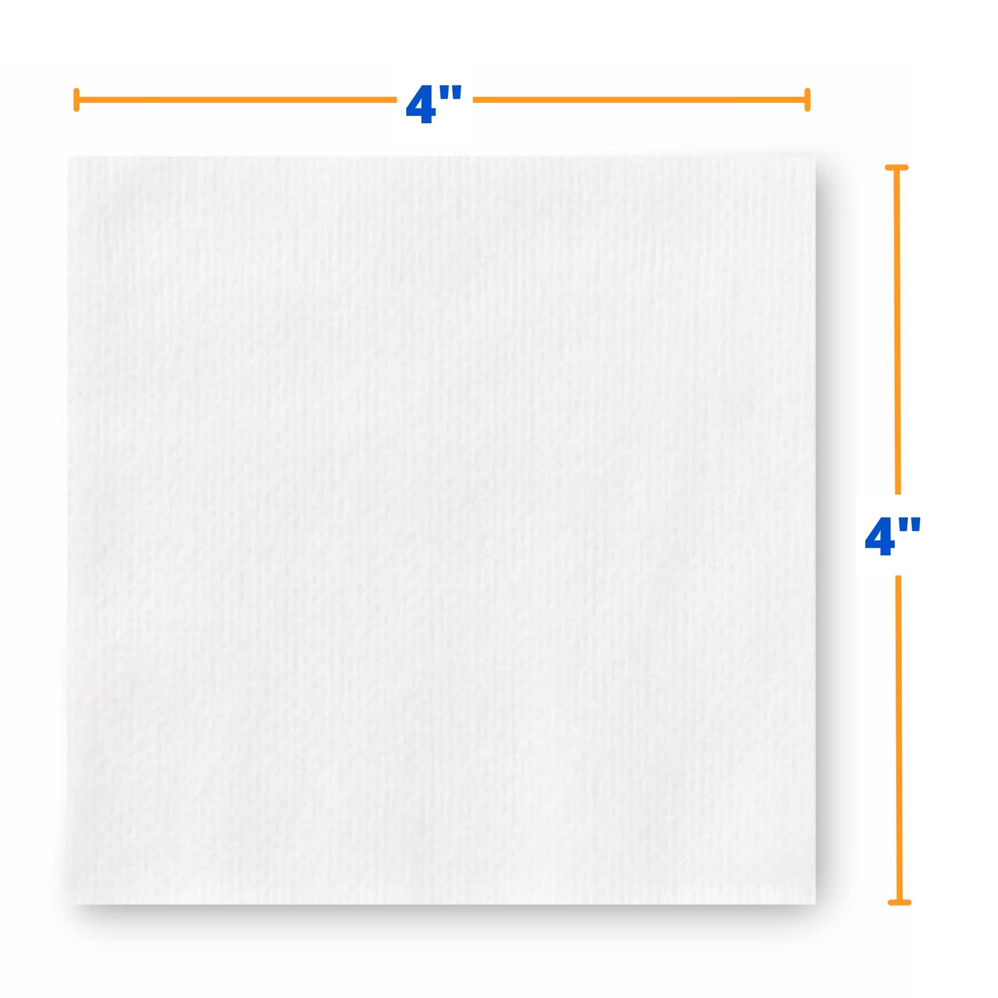 Medline Non-Woven Non-Sterile, Rayon/Poly Gauze Sponge, 4 x 4, 4-Ply (10 Packs of 200)