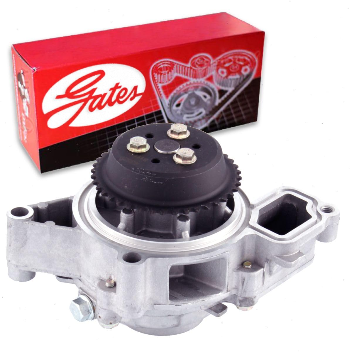 Gates Engine Water Pump compatible with Chevrolet Equinox 2.4L L4 2010-2017