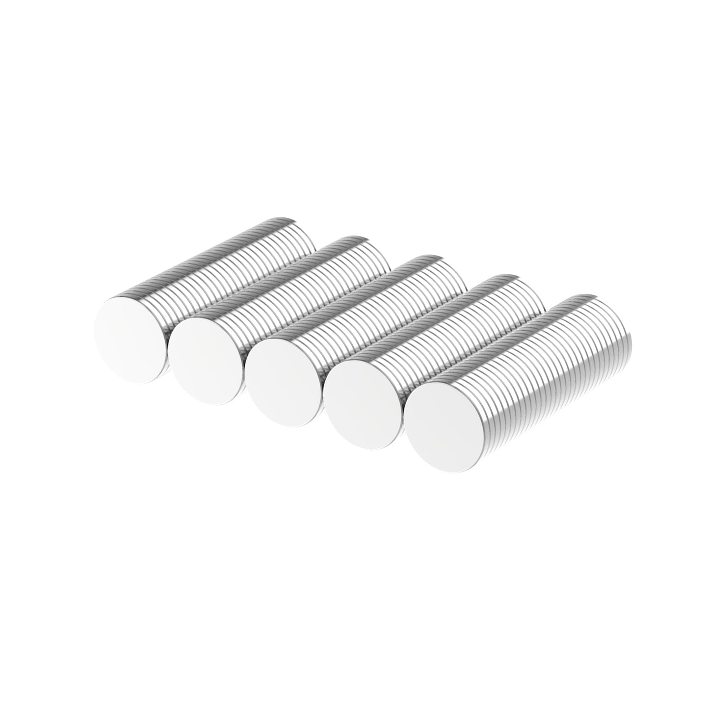 AplysiaTech N52-10x1mm - 150 Pack, Thin Magnet Permanent Disc 10x1mm Magnetic Round Magnet 10 * 1 mm Refrigerator Magnets, Fridge, Office, Whiteboard Magnets for Paper Crafts,Office, Kitchen