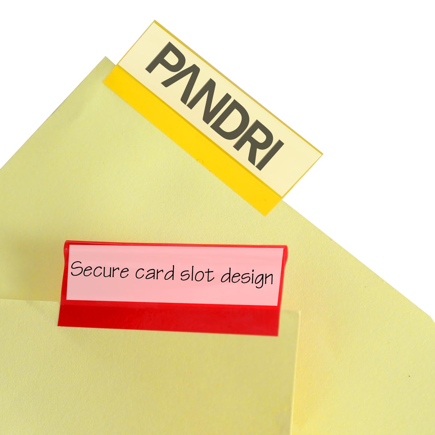 Binder Divider, PANDRI 200 Pack Binder Index Dividers with 5 Insertable Multicolor Big Tabs, Letter Size Paper Binder Divider for School Office Home Business