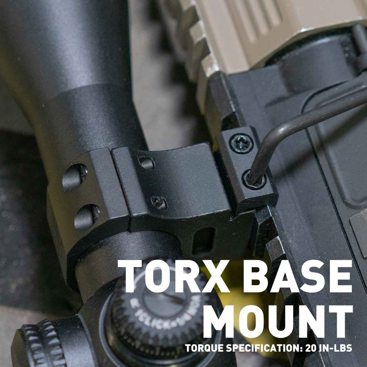 Monstrum Next Level Scope Rings with Integrated Level Bubble and Anti-Recoil Lugs | 30 mm Diameter | 1.00 Center Height