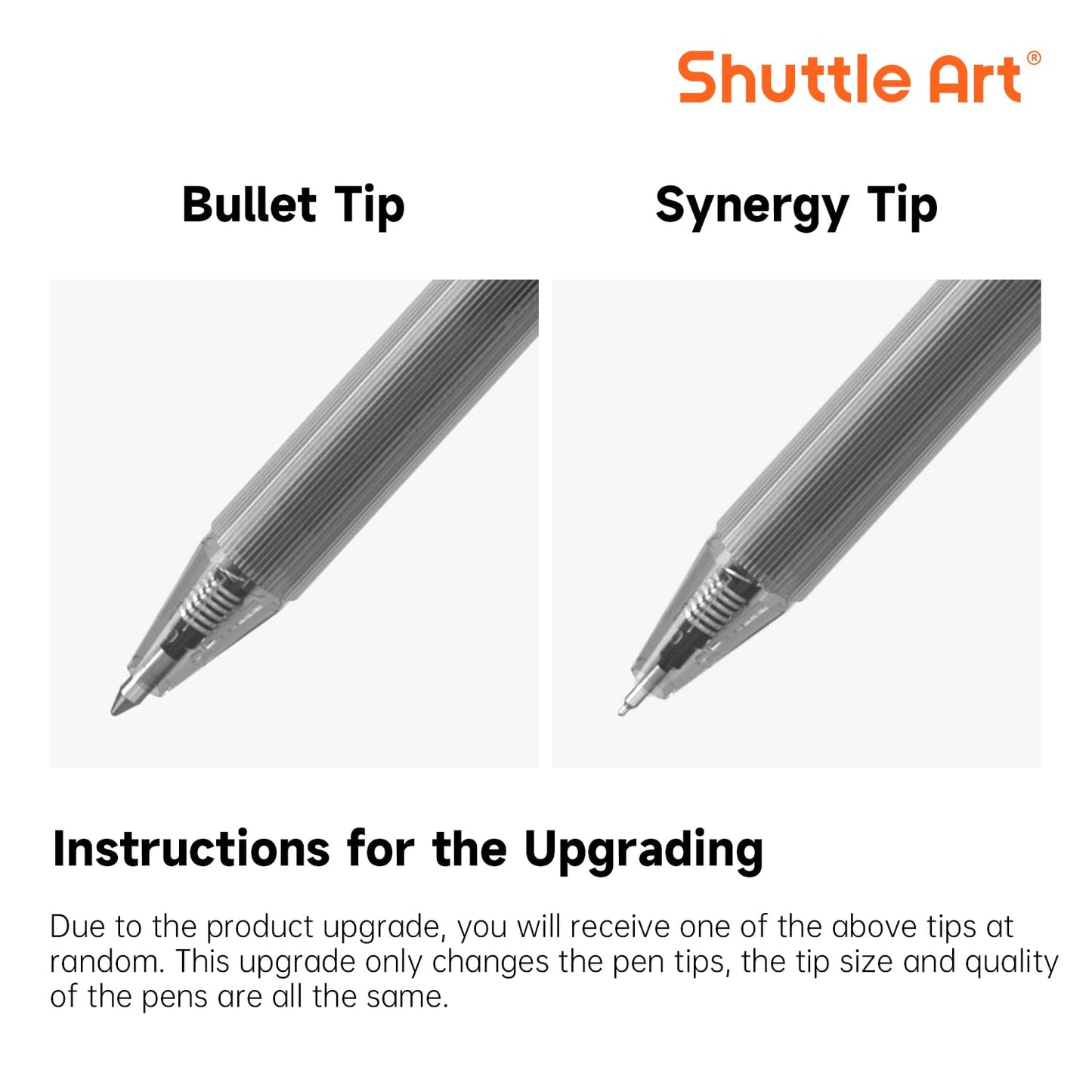 Shuttle Art Black Gel Pens, Ink Glide Series 60 Pack Retractable 0.5mm Fine Point Rollerball Gel Ink Pens Bulk Set Quick Drying Smooth Writing with Grip for Journaling Note Taking Office School Home