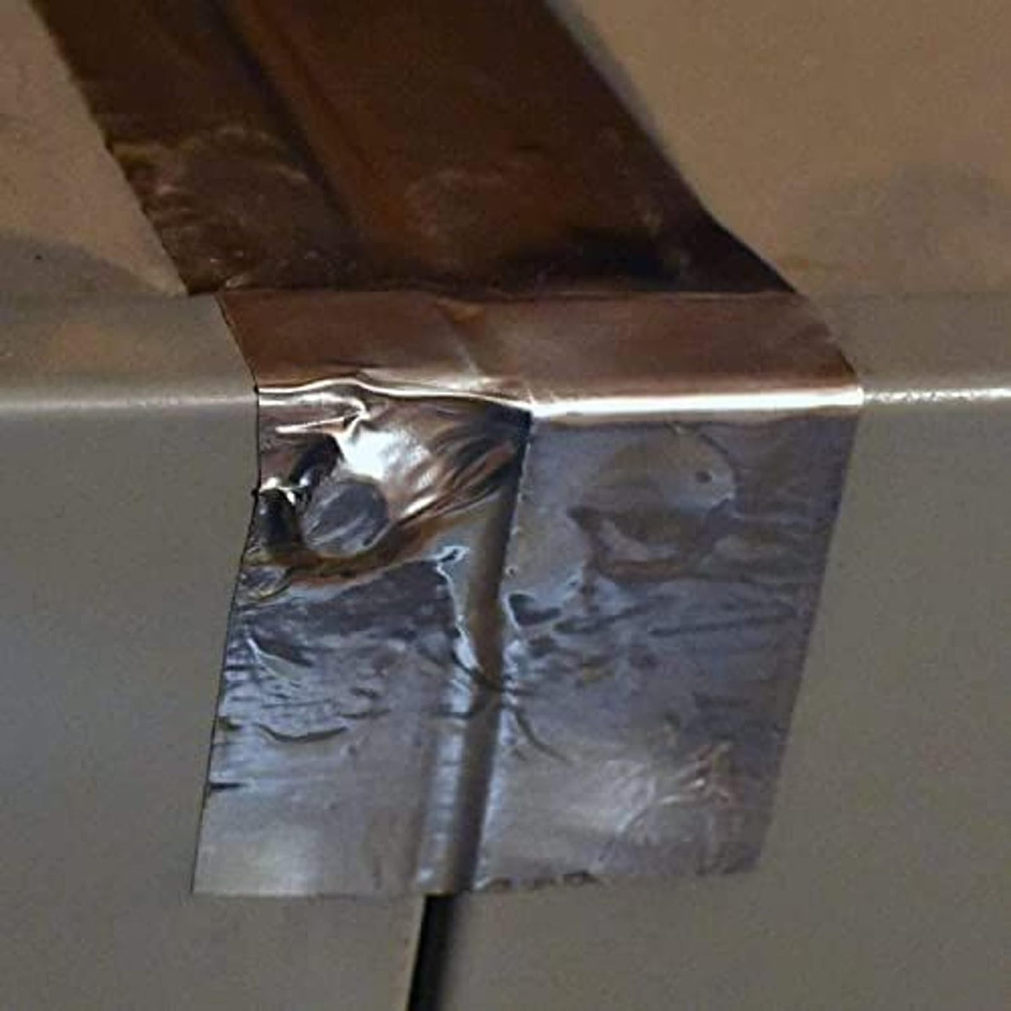 TapePlus Aluminum Foil Tape - Heat Resistant Duct Seal for HVAC Applications - Waterproof Insulation Tape - Aluminum Adhesive Sheet for Dryer Duct Repairs - 4 Pack, 2 in x 210 ft, Silver