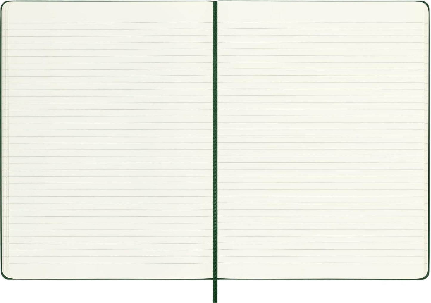 Moleskine Notebook, Extra Large, Ruled, Myrtle Green, Hard Cover (7.5 x 9.75)