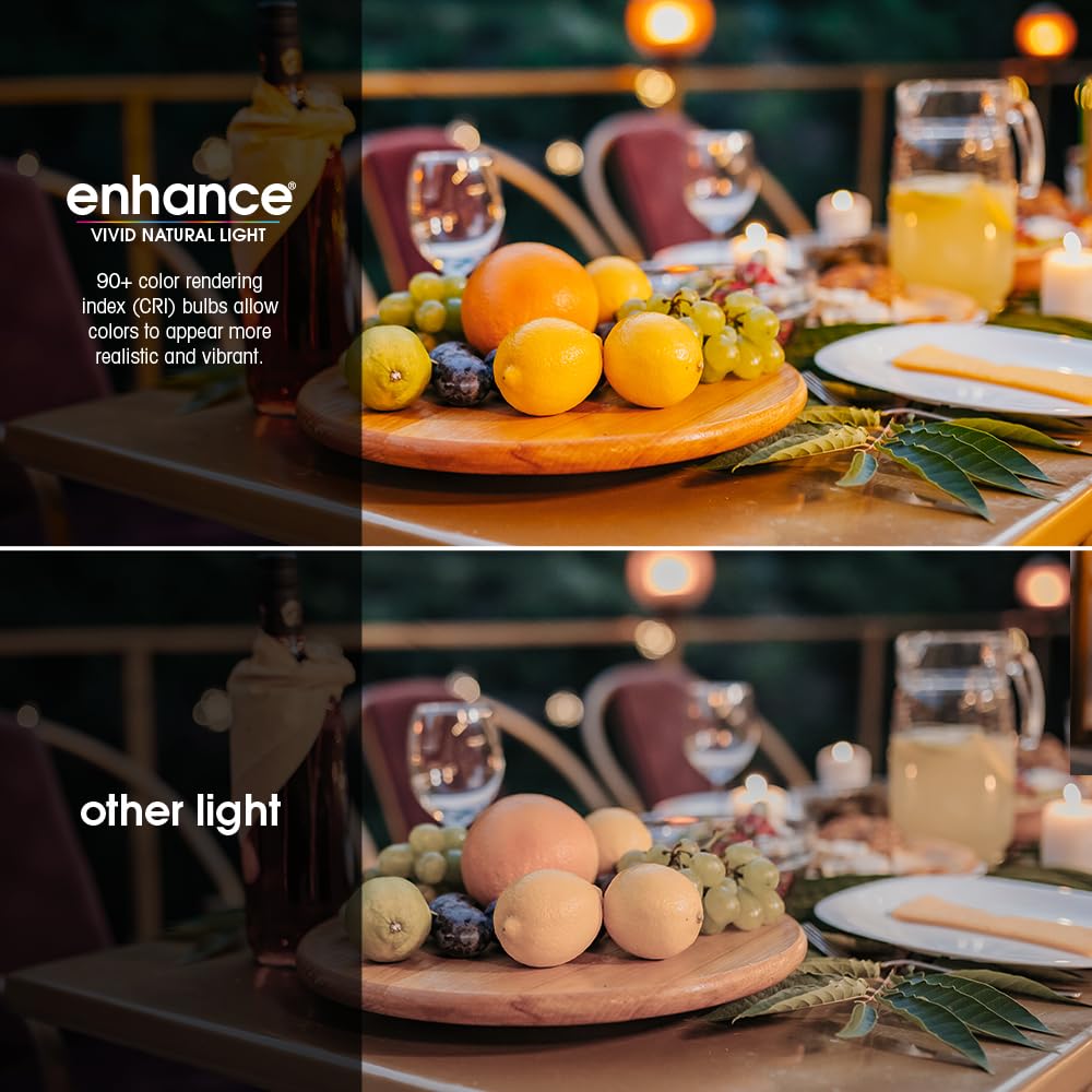 Feit Electric LED Candelabra Light Bulb, 100W Equivalent, Dimmable, E12 Base, 5000K Daylight, B10 Filament Torpedo Tip Decorative Lighting Bulbs, 13-Year Lifetime, BPCTC100950CAFIL/2/6, 12 Pack