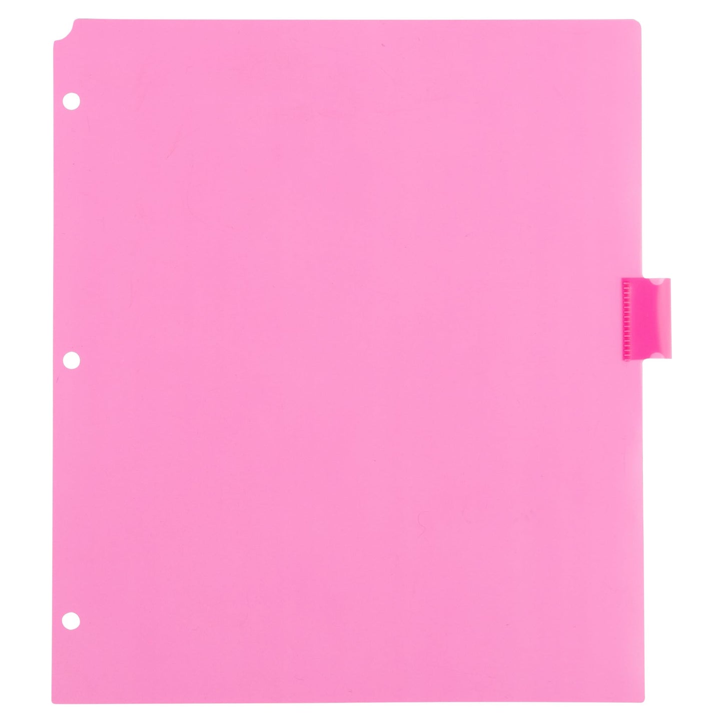 JAM PAPER Plastic Index Tab Dividers - 8-Tab - 9 3/4 x 11 1/2 - Multicolor - 2 Sets of 8 Tabs/Pack