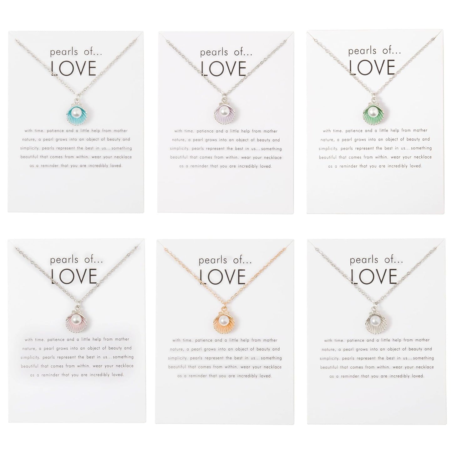 CIWEAI 6Pcs Gold Beach Starfish Necklace Set for Women Cute Beachy Hawaii Star Fish Bulk Necklaces Pack Trendy Hawaiian Friendship Matching Jewelry Accessories