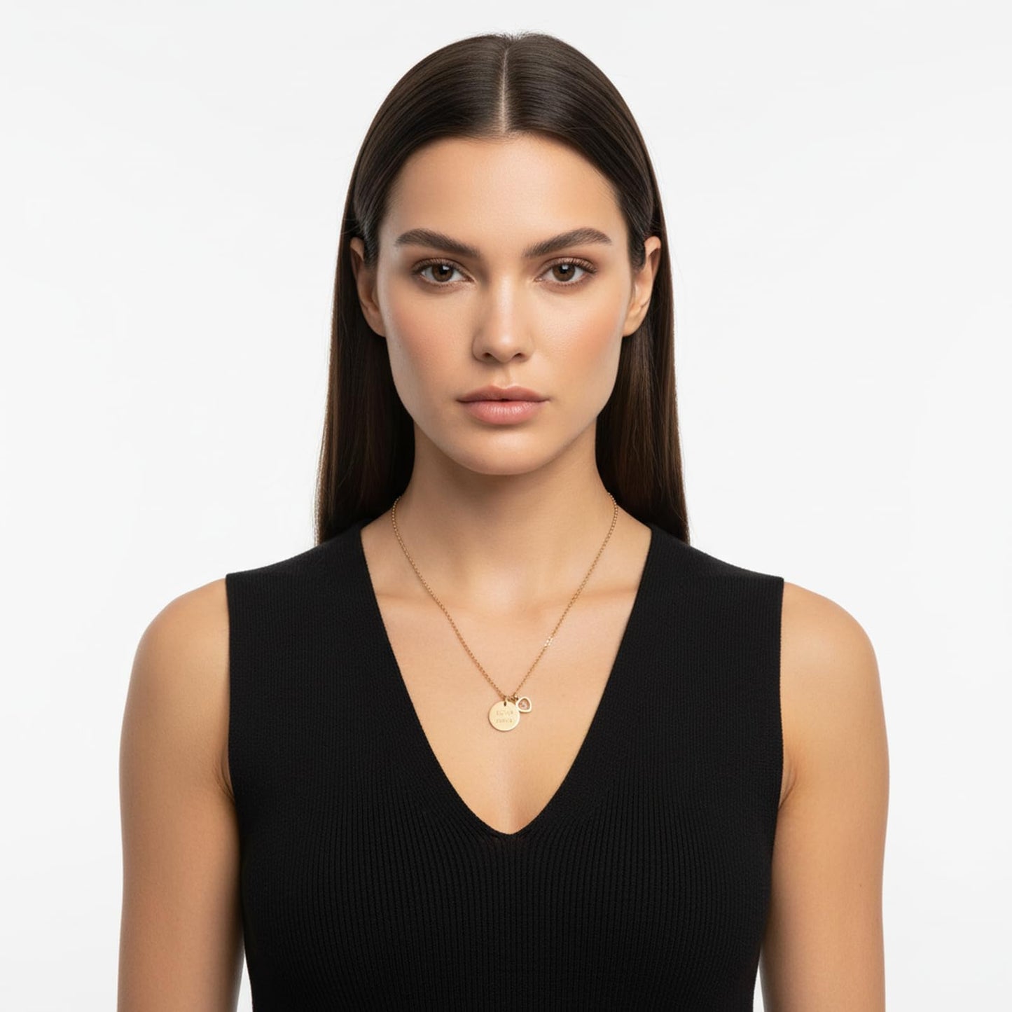 VLIEGEN Mustard Seed Necklace - Stainless Steel Faith Mountain Jewelry for Women & Men styleP