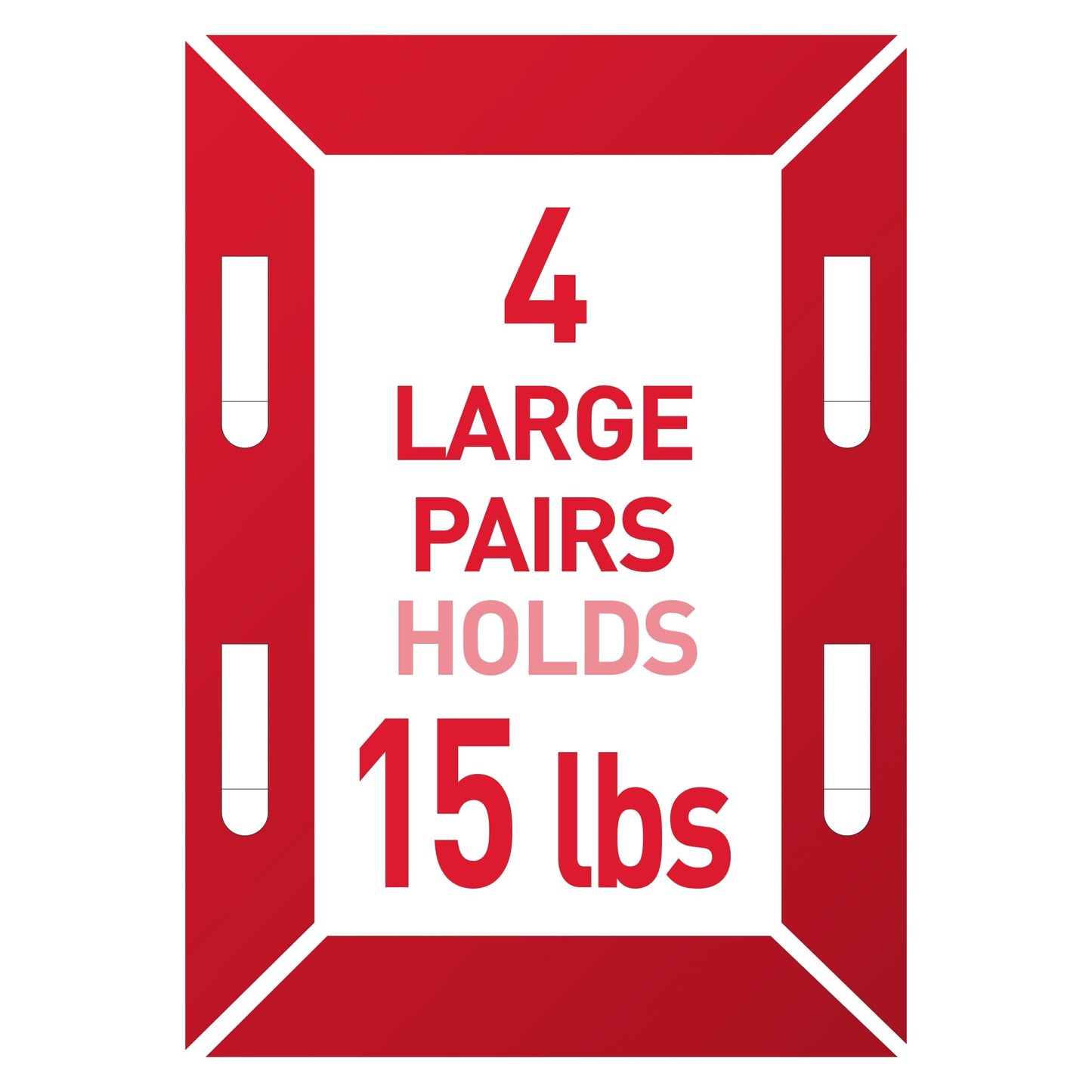 Command 15 lb & 10 lb Large and Medium Picture Hanging Strips, 2‑Pack (56 Pairs / 112 Strips), Damage‑Free Hanging Picture Hangers, Great for Home Decor, White Adhesive