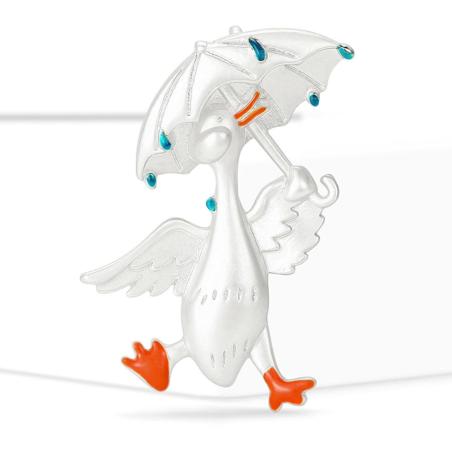 Duck Brooch for Women Cute Duck Pin Birthdays and Holidays for Family and Friends