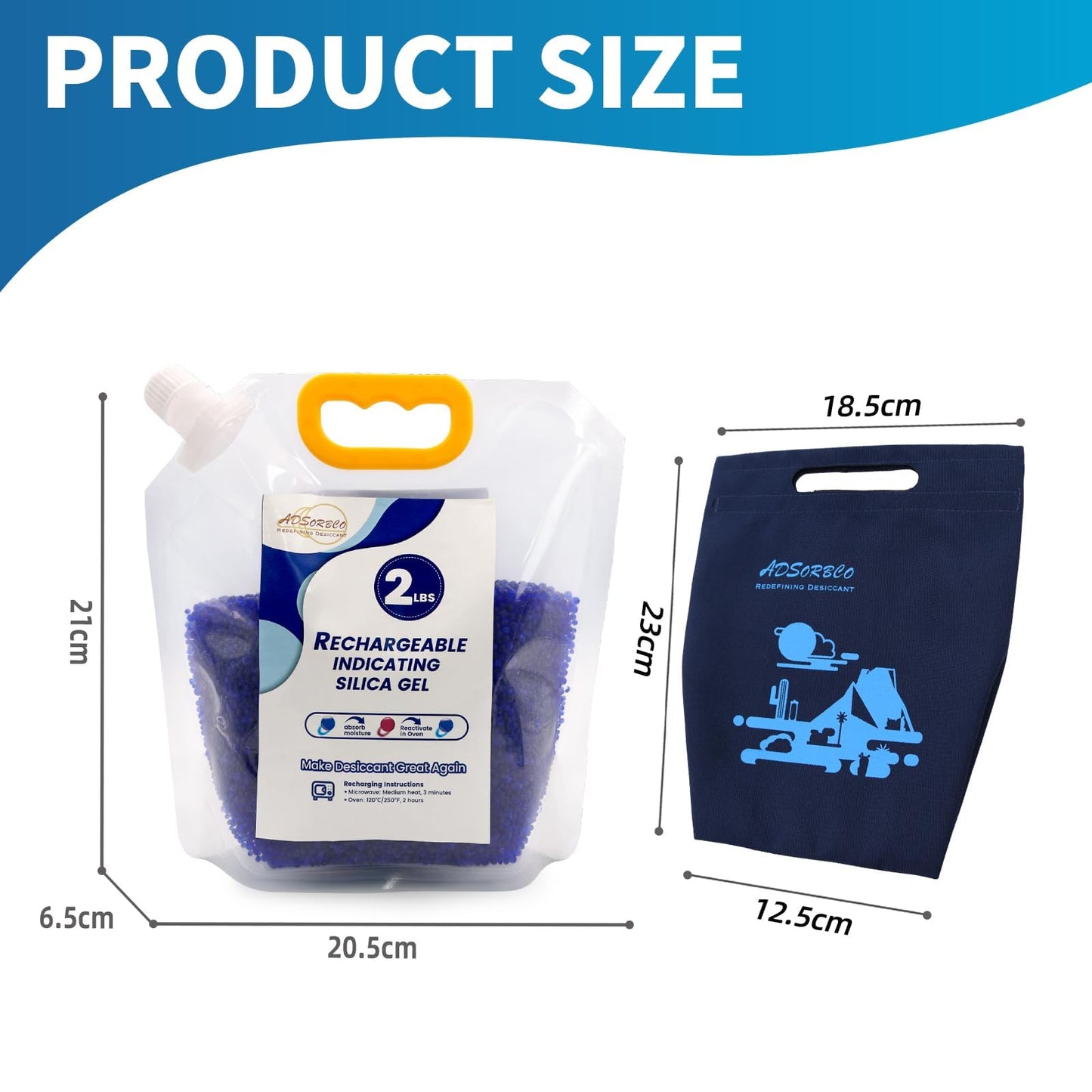2 LBS with 1 Bag Premium Blue to Pink 3mm Silica Beads, Reusable Desiccant Bulk for 3D Filament, Electronics, Cameras, Jewelry, and Safes (Blue to Pink, 2 LBS with 1 Bag)