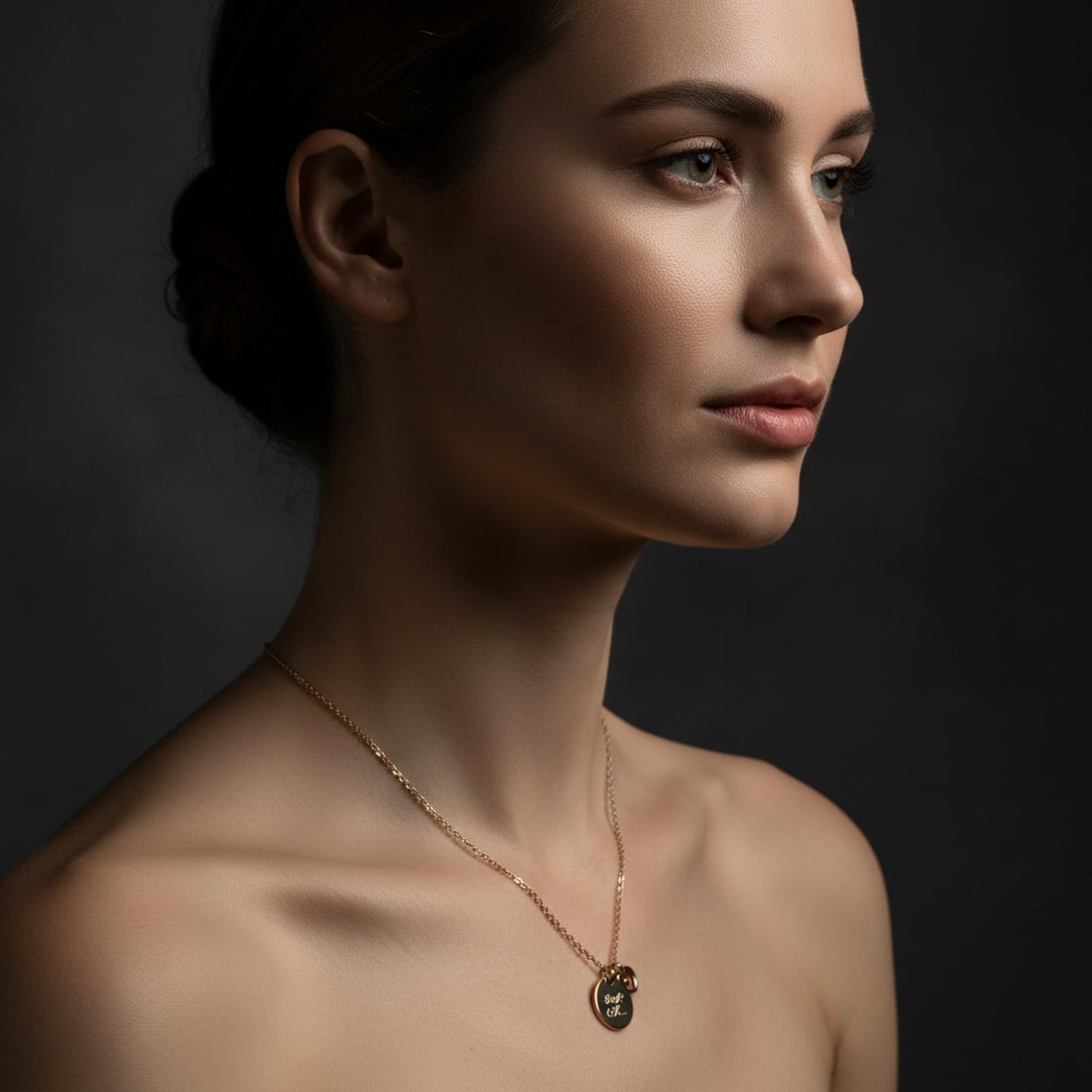 VLIEGEN Mustard Seed Necklace - Stainless Steel Faith Mountain Jewelry for Women & Men styleP