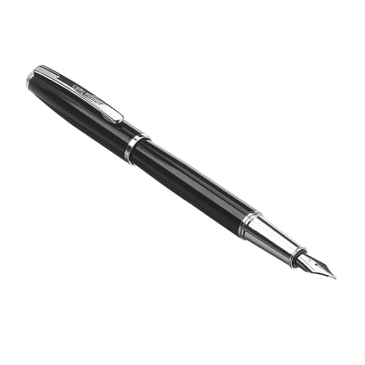 Amazon Basics Refillable Fountain Pen with Smooth Writing, Fine Point Nib, Black Ink