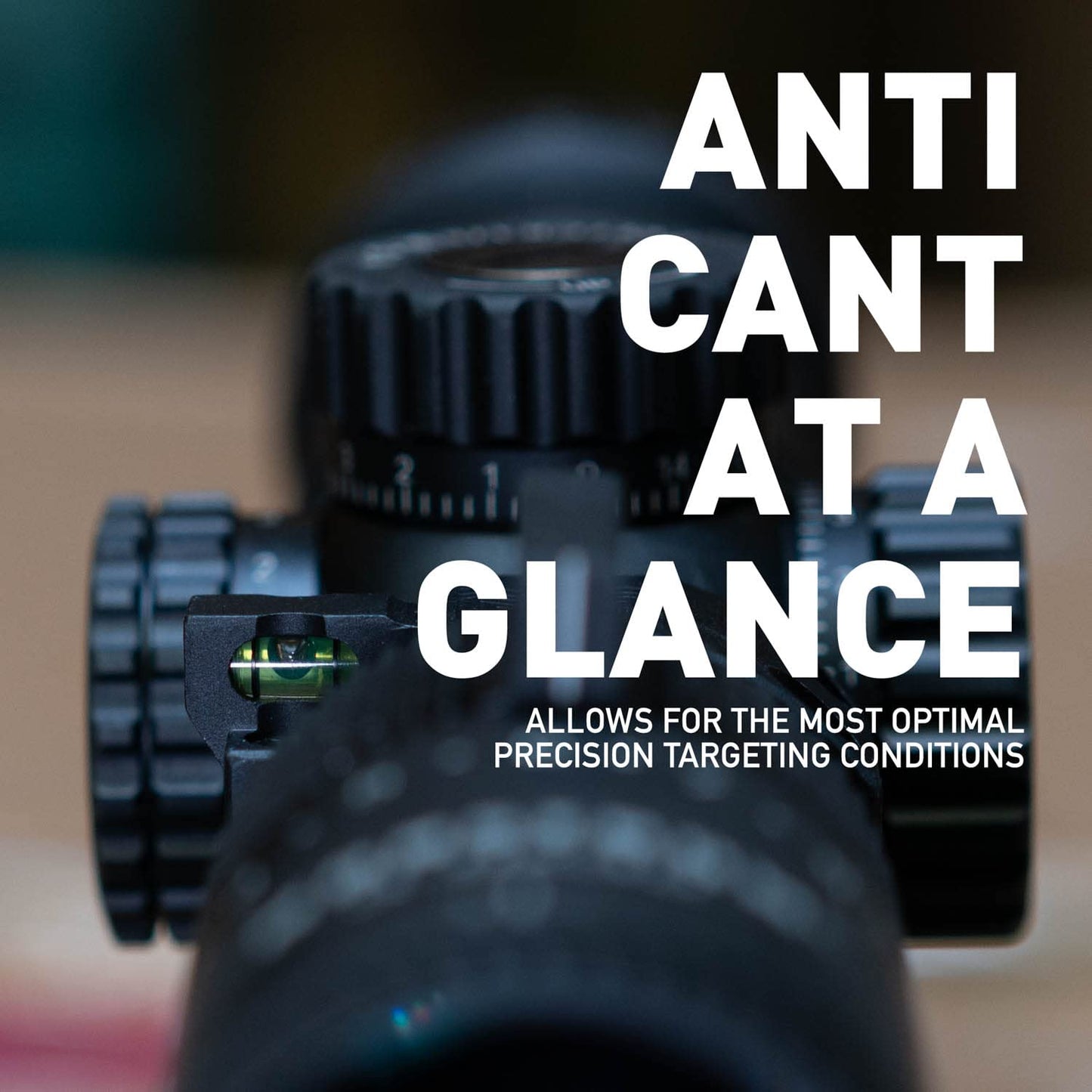 Monstrum Next Level Scope Rings with Integrated Level Bubble and Anti-Recoil Lugs | 30 mm Diameter | 1.00 Center Height