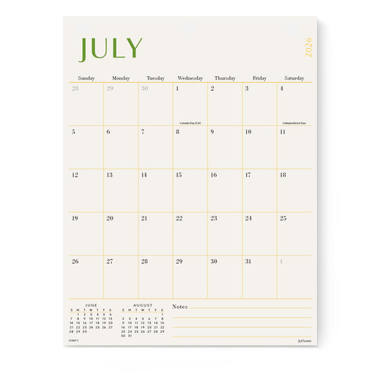 Jotsome Large Wall Calendar 2026-2027, Large Monthly Wall Calendar From Now to Jun 2027 17 x 22 inch in Home and Office for Easy Organizing