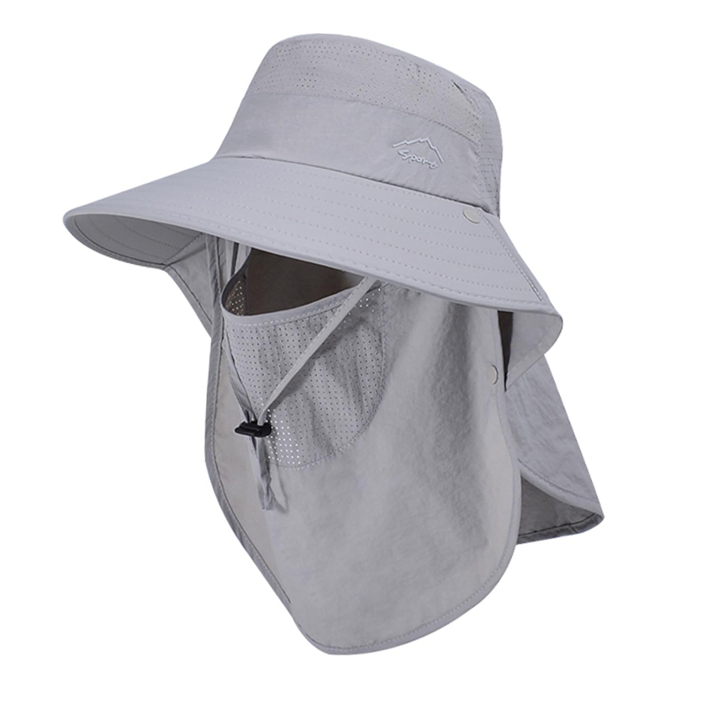 Sun Hat for Men Women with Neck Flap,UPF 50+ UV Protective Hiking Fishing Hats,Wide Brim Sun Hat for Women&Men
