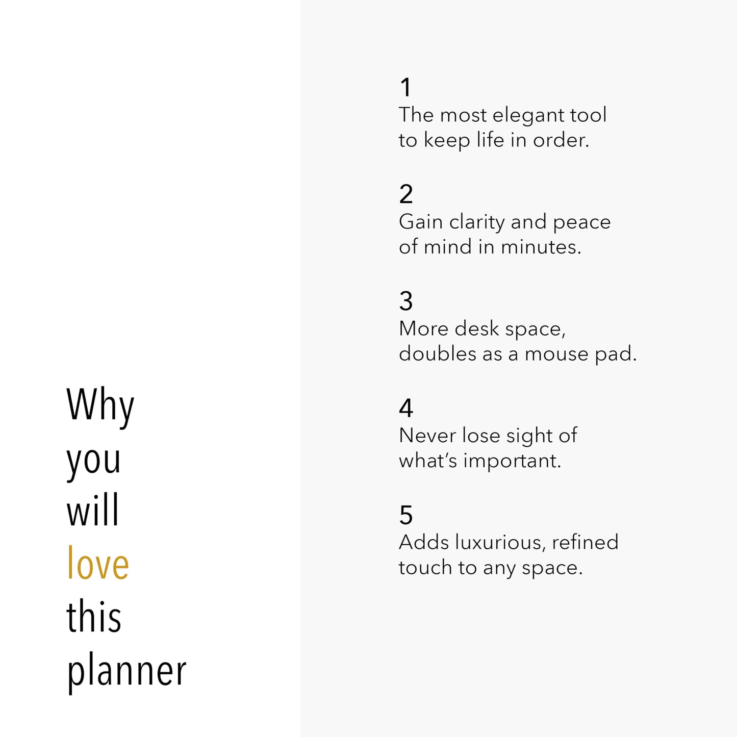 Pinesman - Elegant To Do List Notepad with Mouse Pad Feature, 11.22" x 7.87", 50 Tear-Off Sheets, Gold Foiled, Daily Planning, Eco-friendly To Do List Planner, FSC™ Certified To Do List Notebook for Work