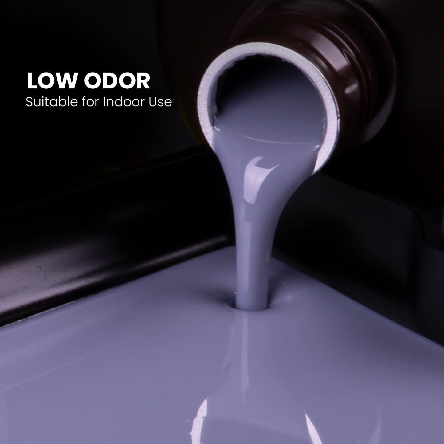 ELEGOO Water Washable 3D Printer Resin LCD UV-Curing Resin 405nm Standard Photopolymer Resin for Mars Saturn Jupiter MSLA DLP LCD 3D Printing 2000Gram Clear Blue