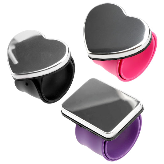 Magnetic Pin Cushion Wristband 3-Pack, Adjustable Wrist Pin Holder with Strong Magnets, Hands-Free Wrist Pin Cushion for Sewing, Quilting, Bobby Pins & Hair Styling, Skin-Friendly Silicone Strap