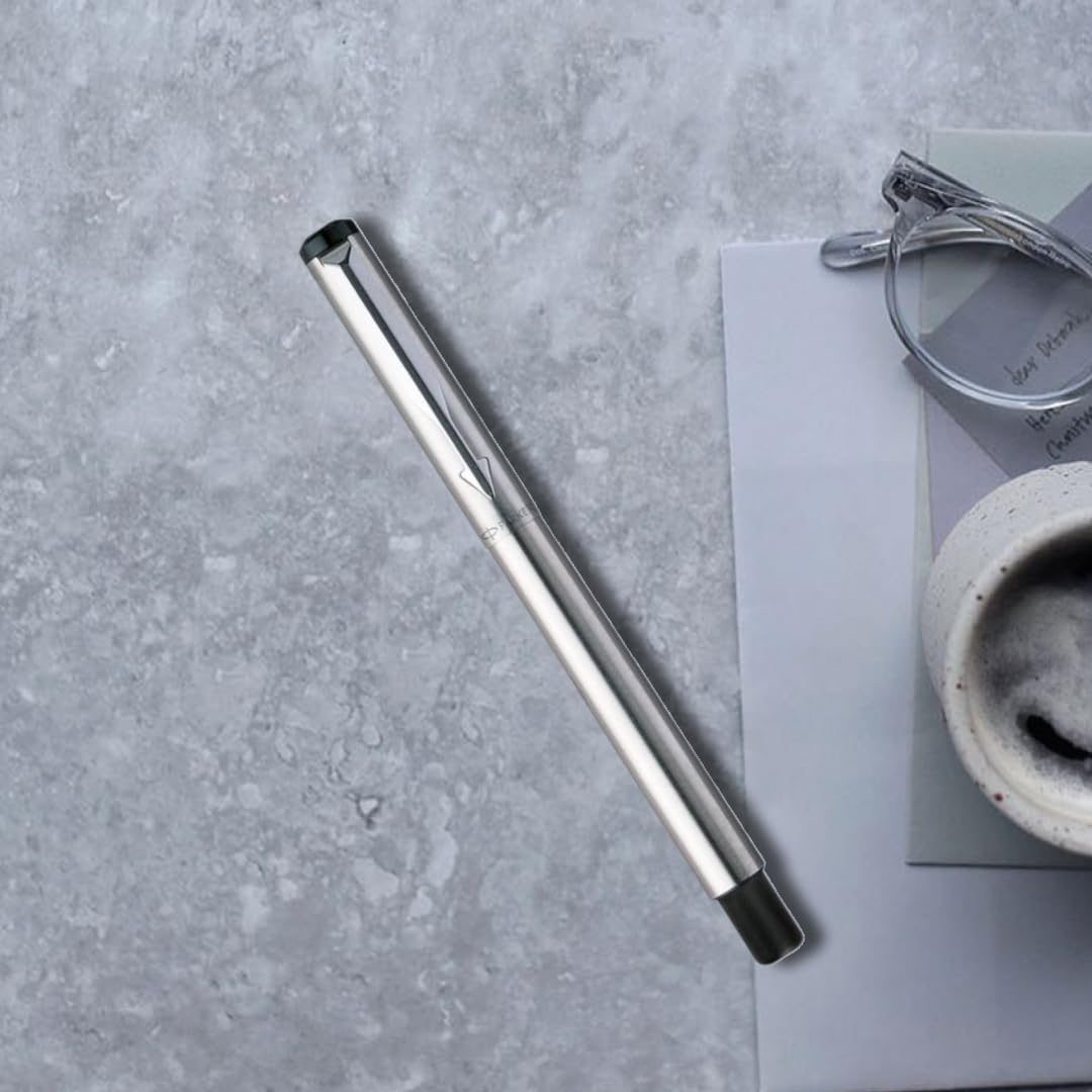 Parker Vector Ct Fountain Pen, Stainless Steel