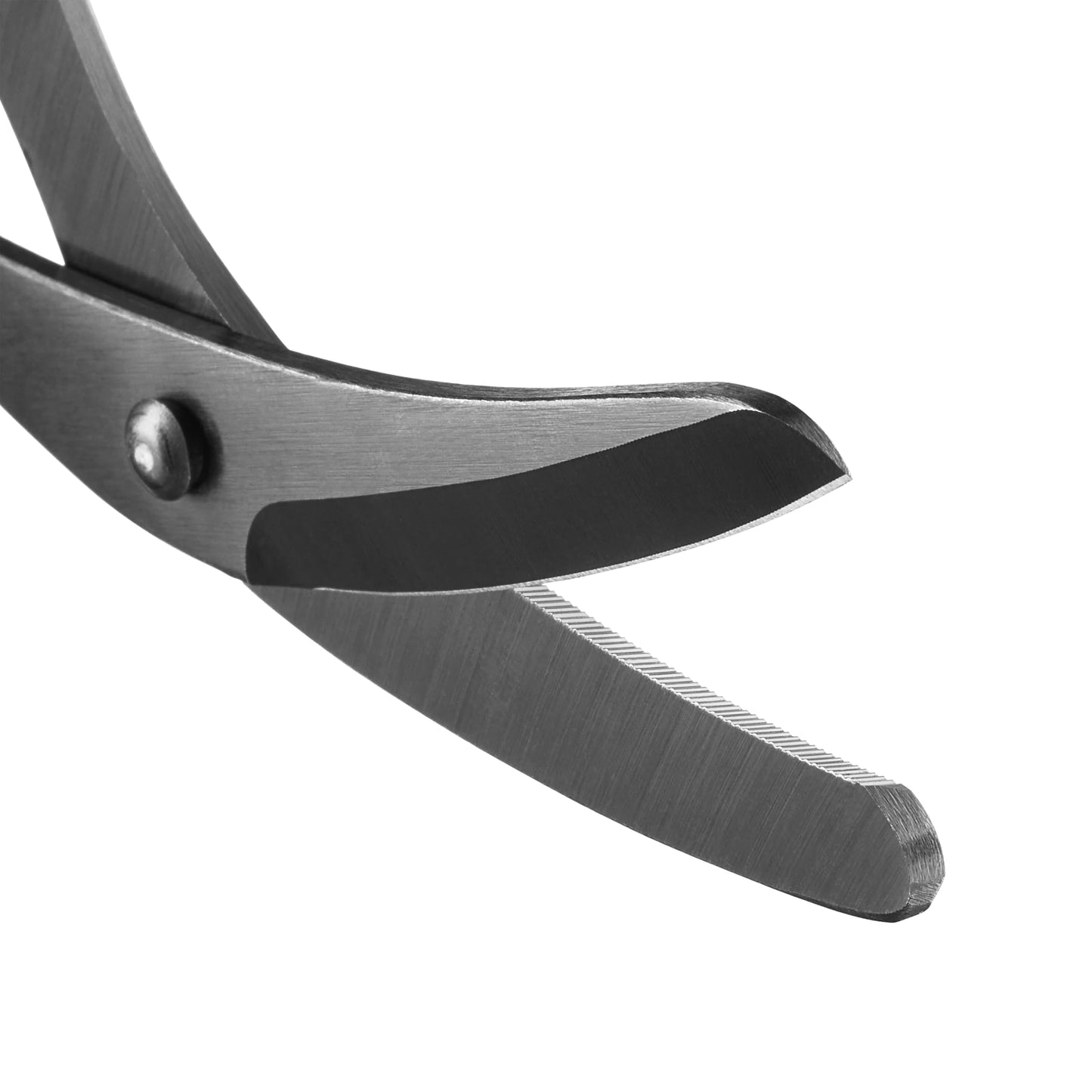 XShear Mini 6" Trauma and Nurse's Shear. Razor sharp and compact scissors, perfect for EMTs, doctors, ICU, wound care and bandages (All Black)