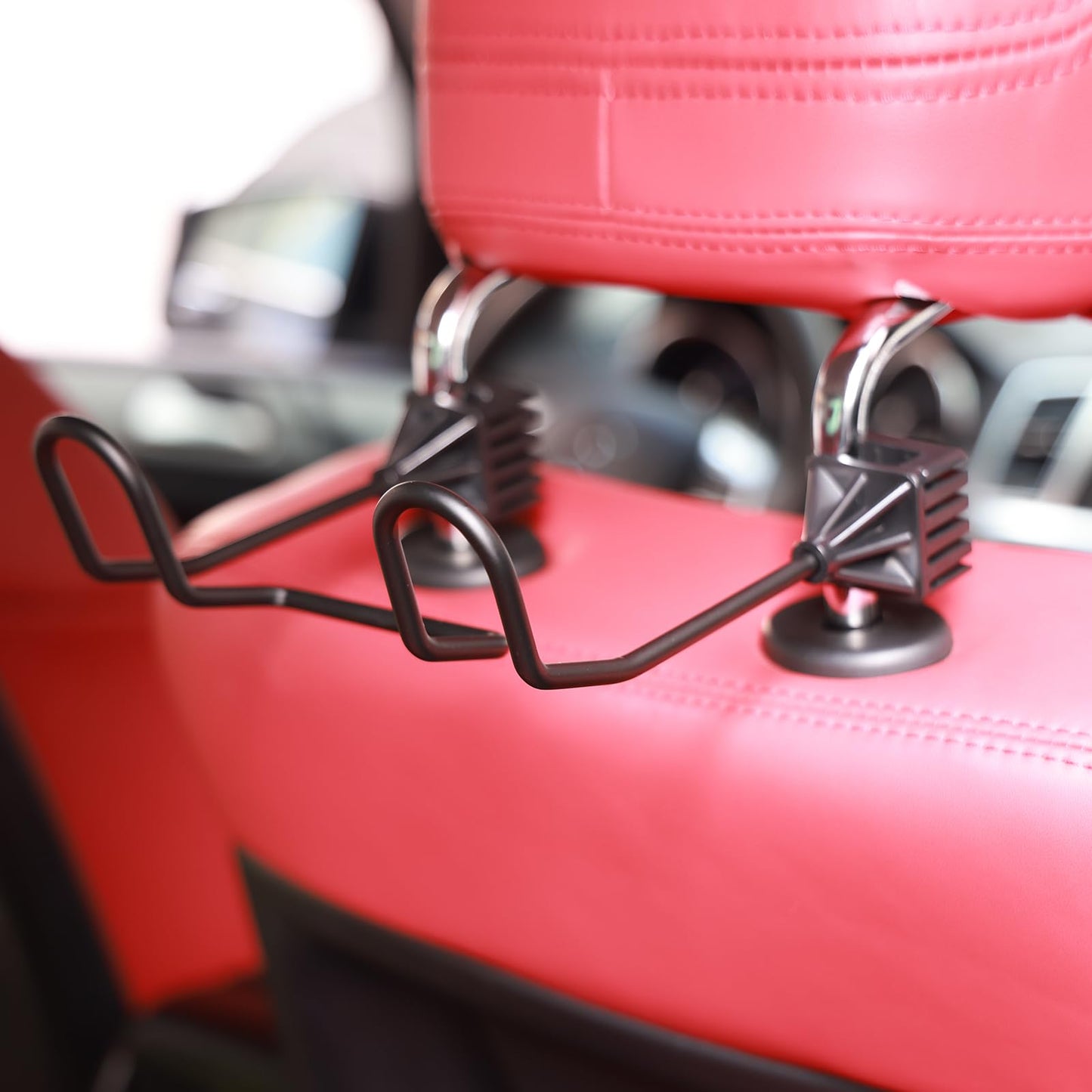 GODLIY Hard Hat Holder for Truck Seat - Work Truck Accessories for Hard Hat & Safety Vest,Car Back Seat Headrest Hooks for Men (1 PCS)