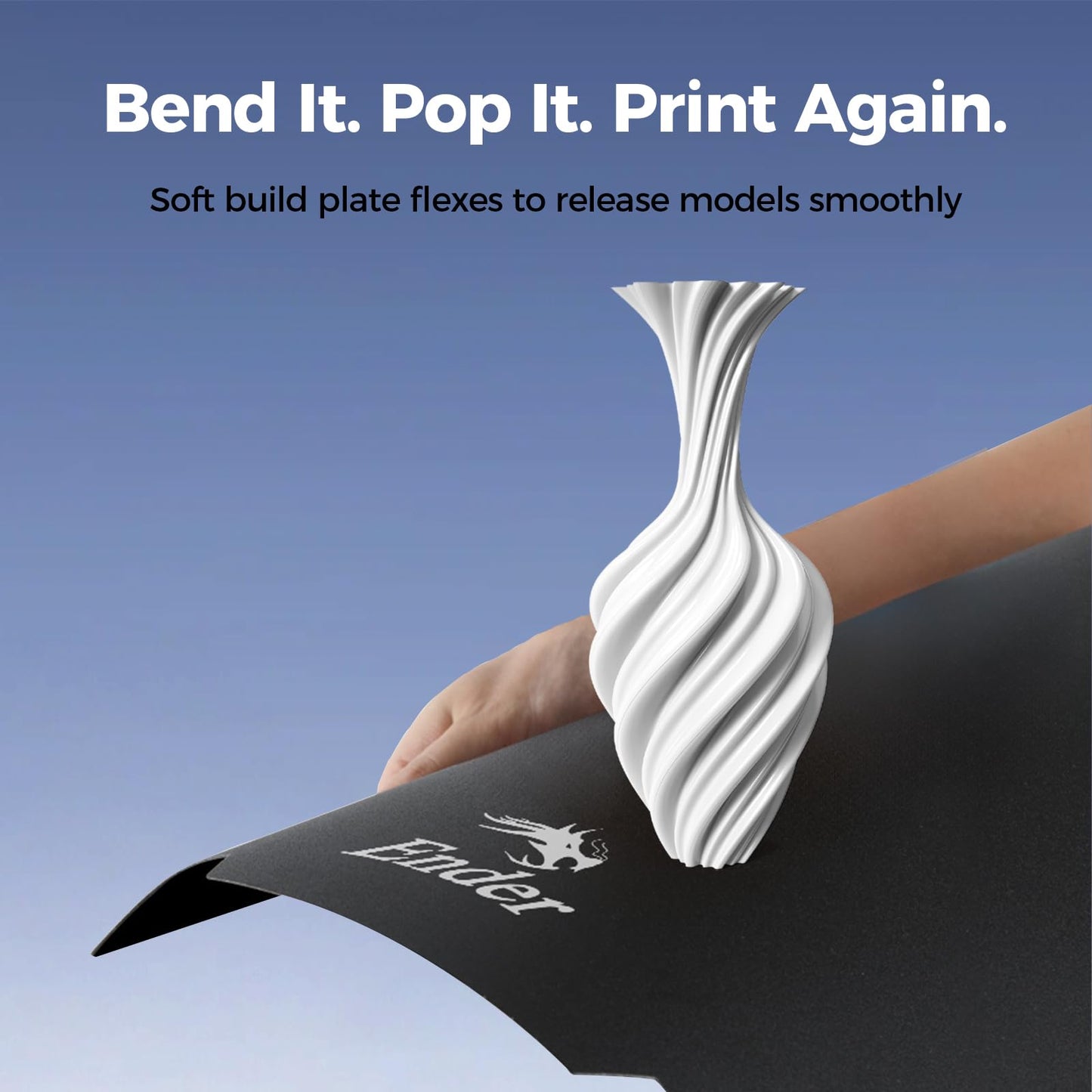Creality Ender 3 Build Plate 2PCS 235 * 235mm Soft Magnetic 3D Printer Bed PC Coating 3D Printer Mat for Ender 3/Ender3 V2/Ender 3 V3 SE/Ender 3 Pro/Ender 5 Pro