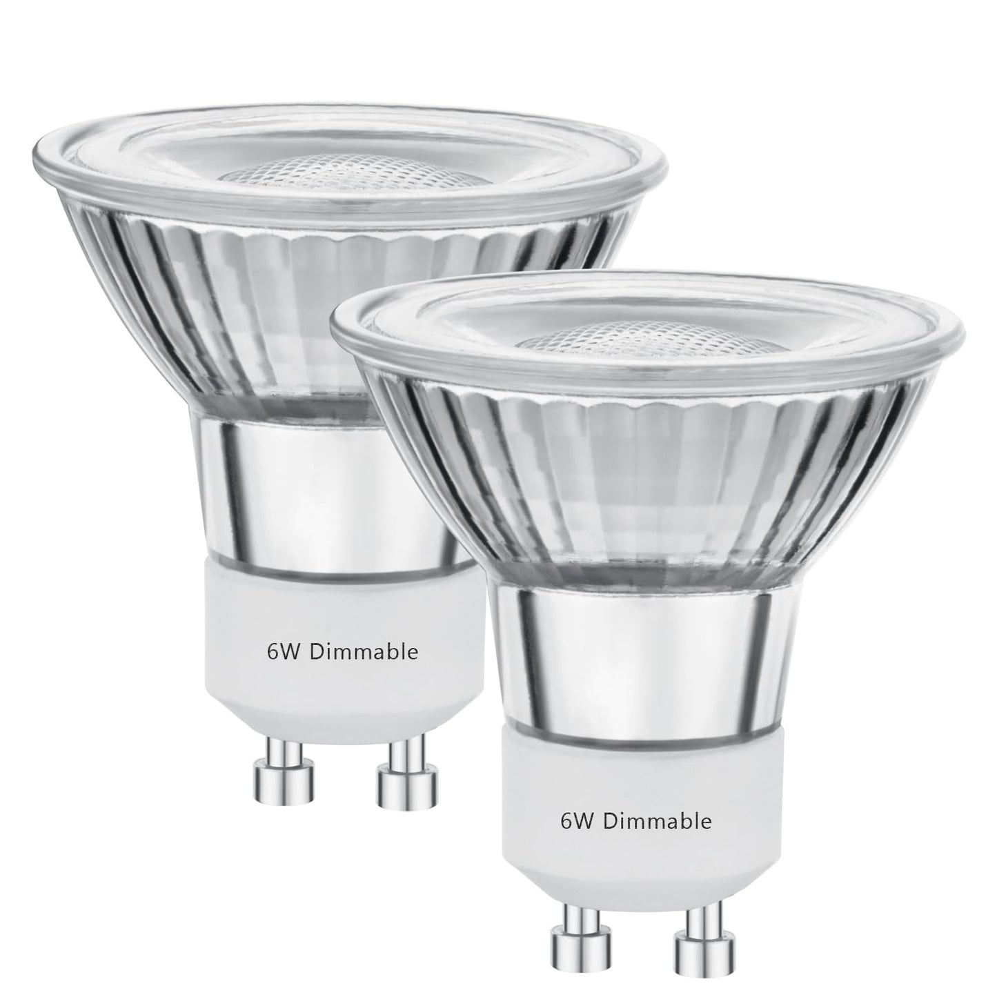 LED GU10 Range Hood Light Bulbs, LED Stove Appliance Light Bulb, Kitchen Light Replacement Halogen Light Bulb, 50W Equivalent, Warm White 3000K, 6W 550 Lm, Dimmable,Waterproof IP65 Pack of 2