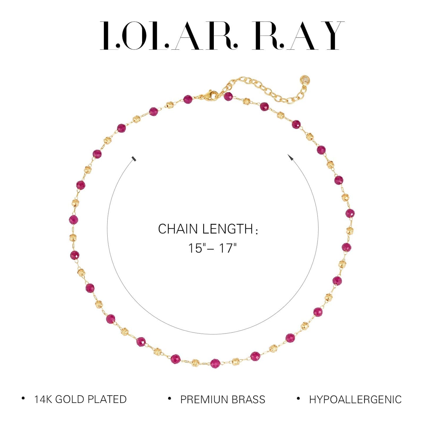 LOLAR RAY Turquoise Jewelry for Women - 14K Gold Plated Turquoise Necklace for Women Colorful Beaded Necklaces Summer Beach Boho Choker Bead Gift
