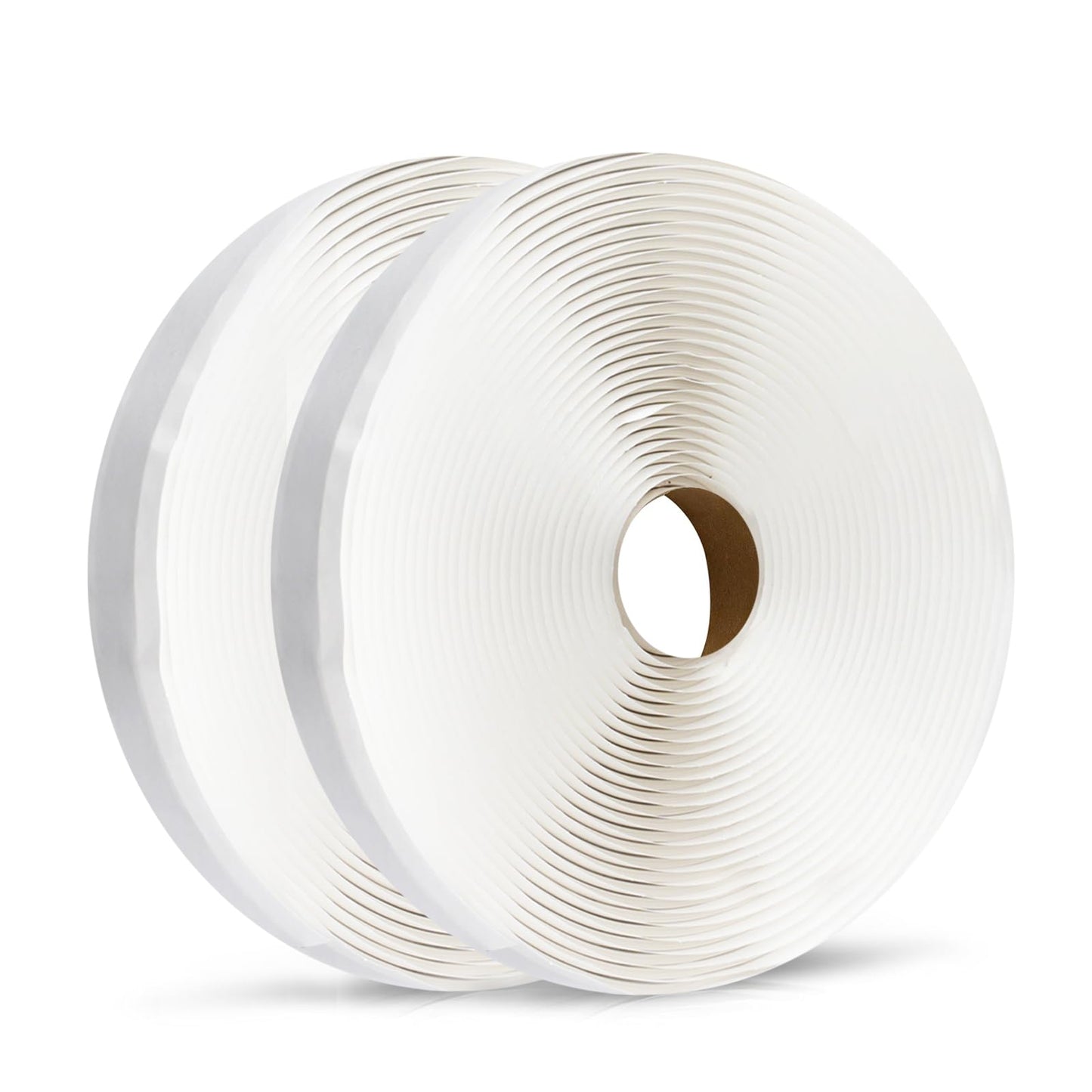 LLPT Butyl Tape White 1/2 Inch x 33Ft 2 Pack Tight Seal for Leak Proof EPDM RV Repair Window Glass Boat Sealing Roof Pipe Patching(WST052)