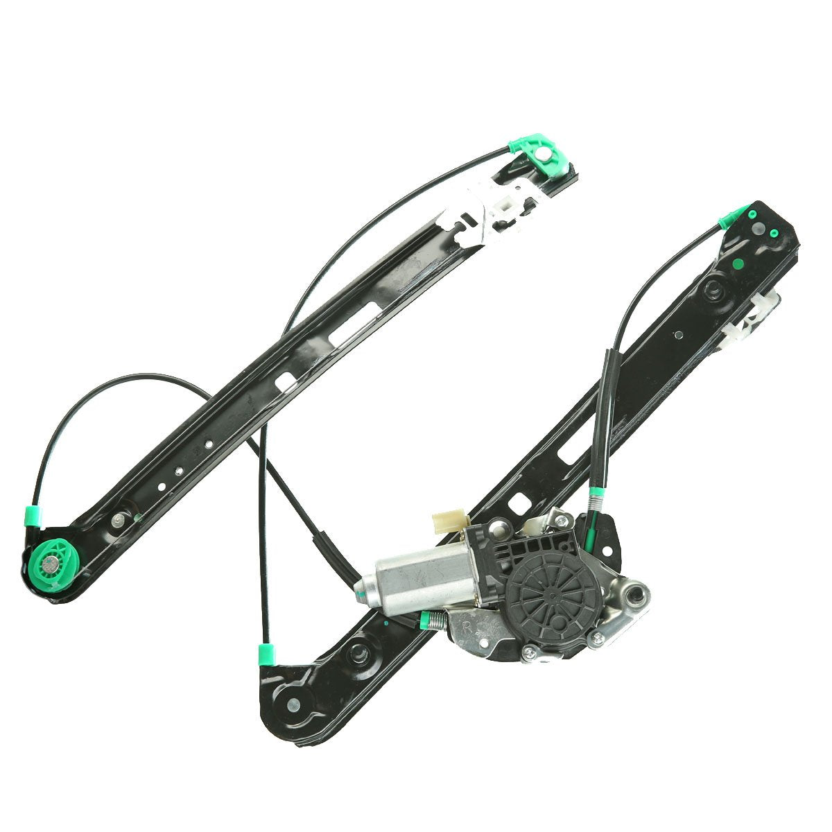 YHTAUTO Front Passenger Side Power Window Regulator with 2-Pin Motor Assembly for BMW E46 325i 328i 330i 1999-2005 Sedan Wagon