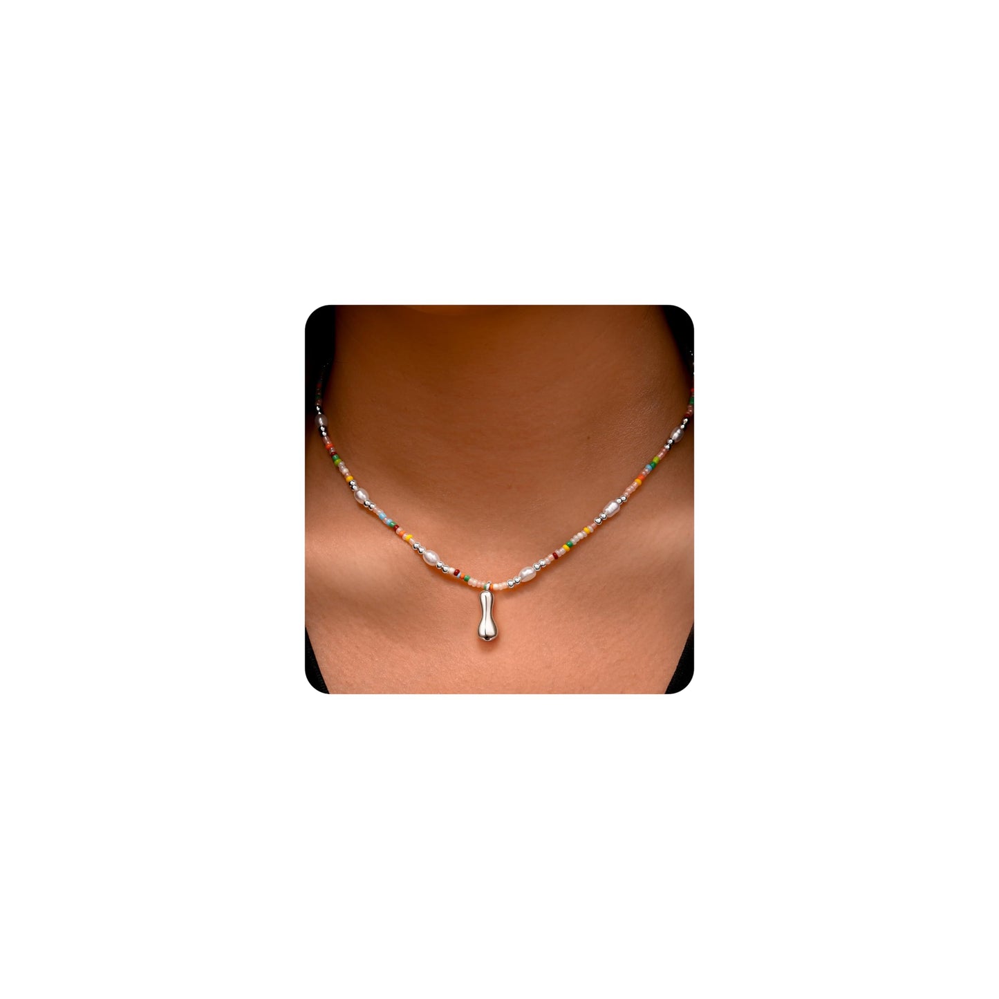 Ritach Pearl Necklaces for Women Girls - Initial I Necklace Pearl Necklace Letter Necklace for Girls Gifts for Teen Girl Gifts Trendy Stuff Initial Necklaces for Women Jewelry