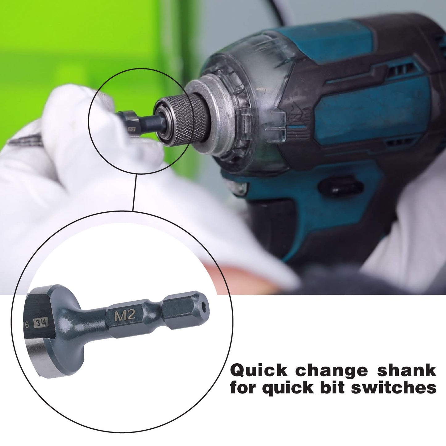 Jerax tools M2 HSS Quick Change 1/2", 3/4" & 7/8" Step Drill Bit Set Double Fluted Drill Bits for Hole Drilling in Stainless Steel, Copper, Aluminum, Wood, Plastic