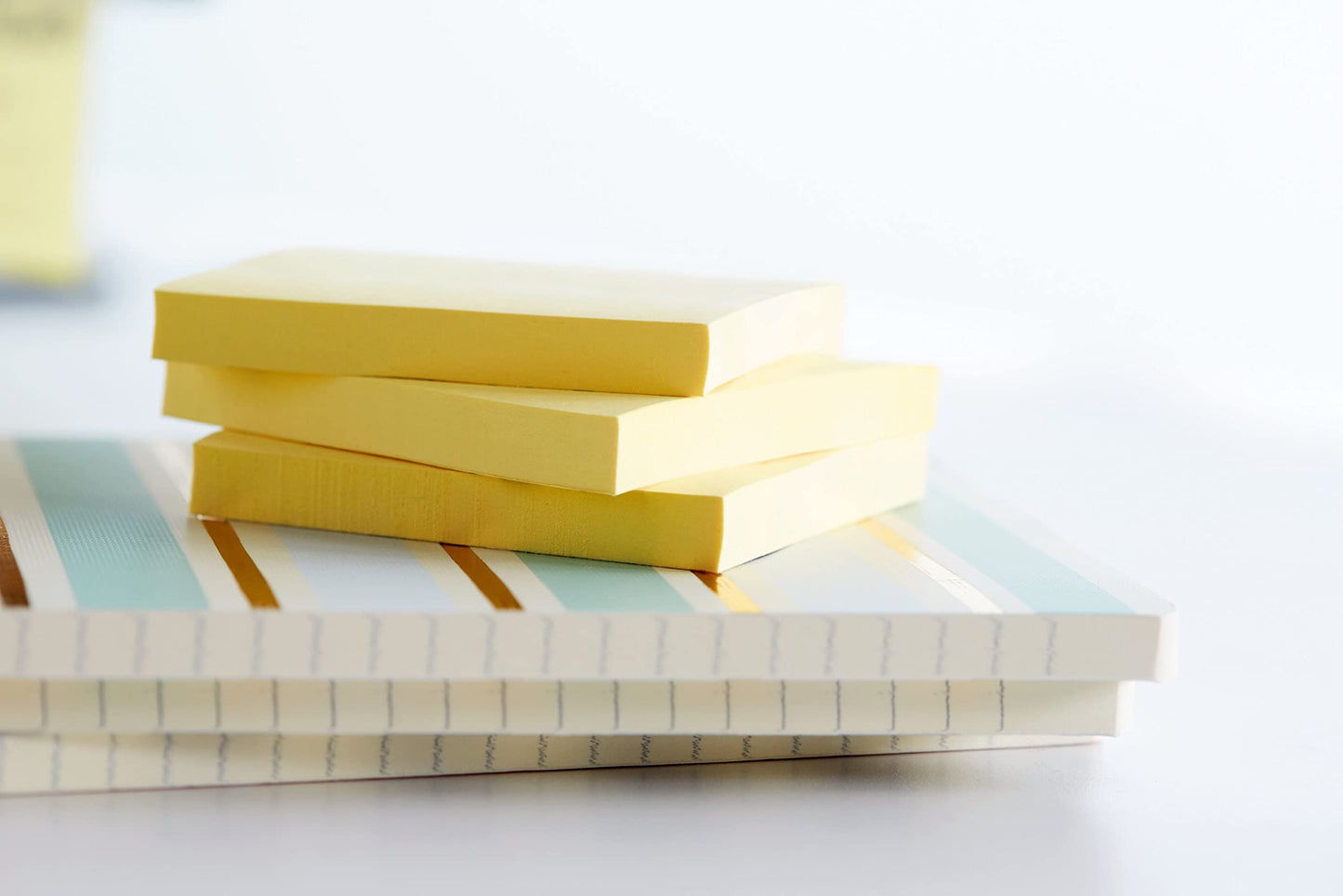 Post-it Notes 3x3 in, 12 Pads, America's #1 Favorite Sticky Notes, Canary Yellow, Clean Removal, Recyclable (654)