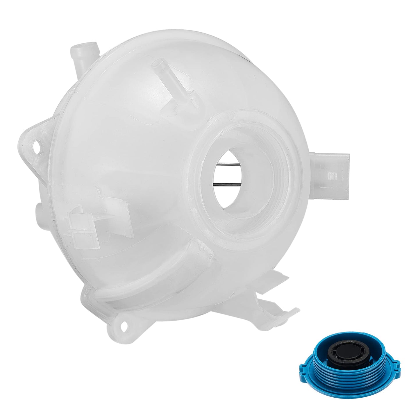 EVIL ENERGY Coolant Reservoir, Compatible with Volkswagen Beetle Passat GTI Jetta Golf R Audi A3 Q3 TT Quattro, Replacement for 603-253, 1K0121407A