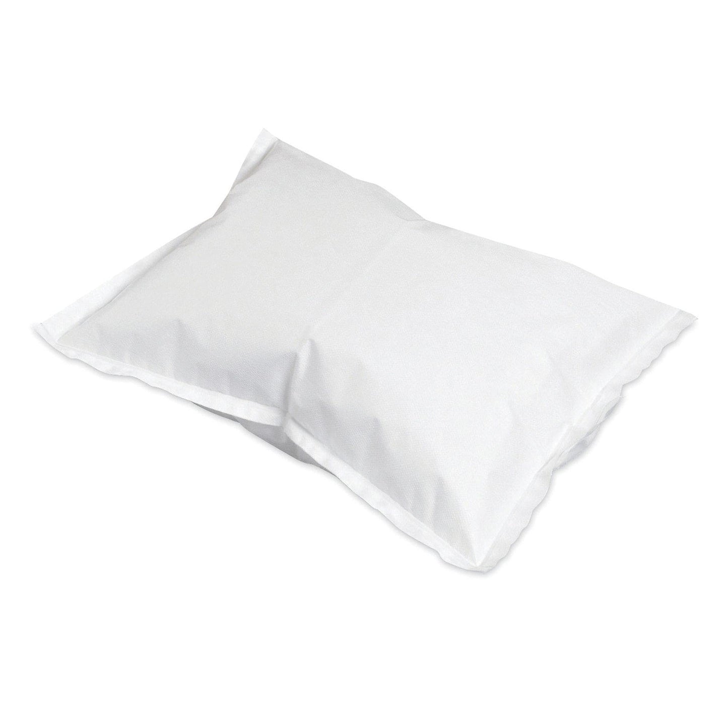 McKesson Disposable Pillow Case Covers [400 Count] Bulk Pillowcase, Single-Use for Medical Hospital Travel, Standard Size, White, 21 in x 30 in