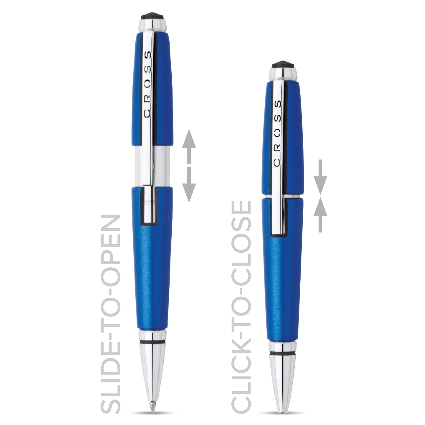 Edge Pen, 0.7mm, MBlue, Black