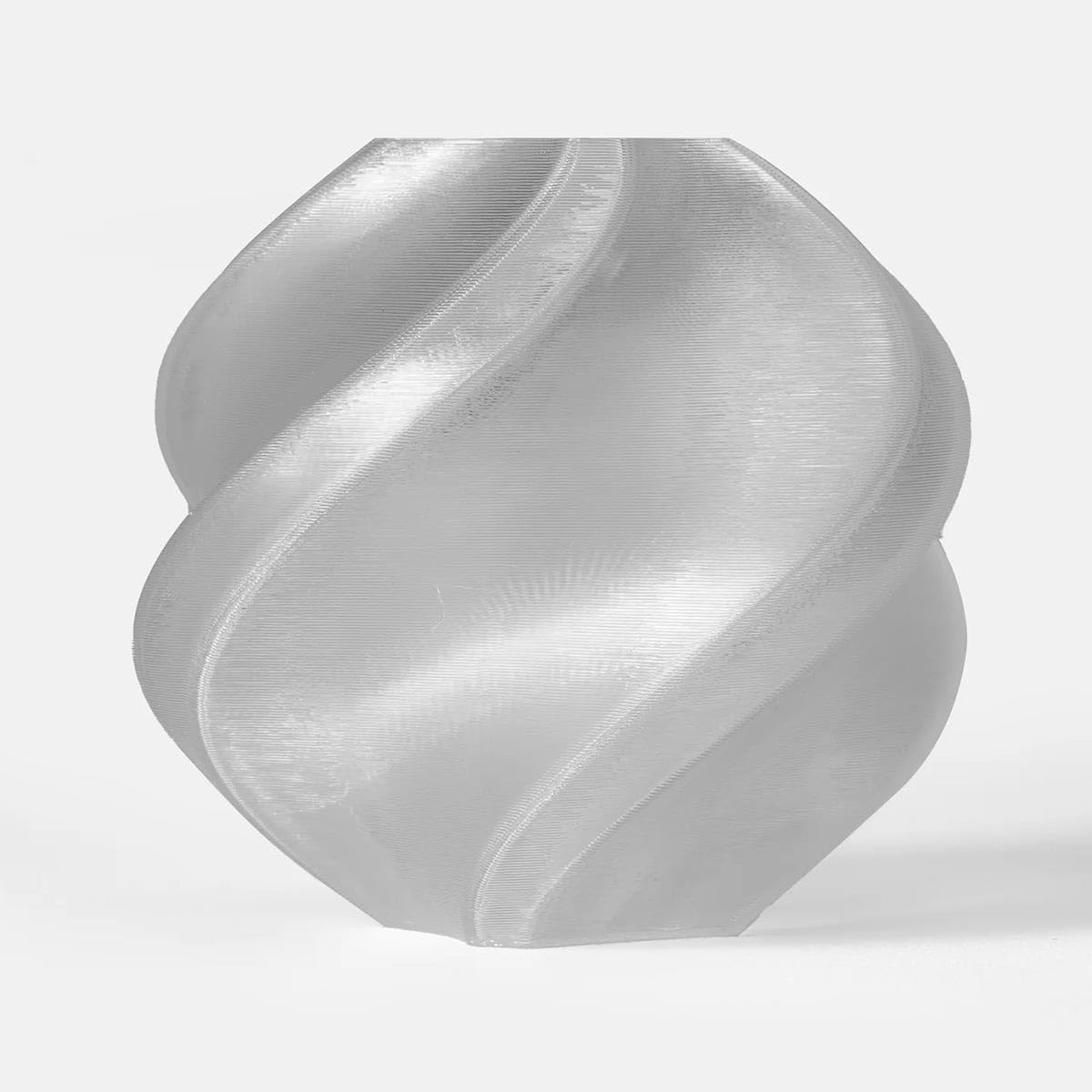 Bambu Lab PETG Translucent Filament 1.75mm 1kg Spool - Strong Durable 3D Printer Filament, High-Temp Resistance, Low Warp, Compatible with Bambu Lab & Most FDM 3D Printers - Clear (32101) - Refill
